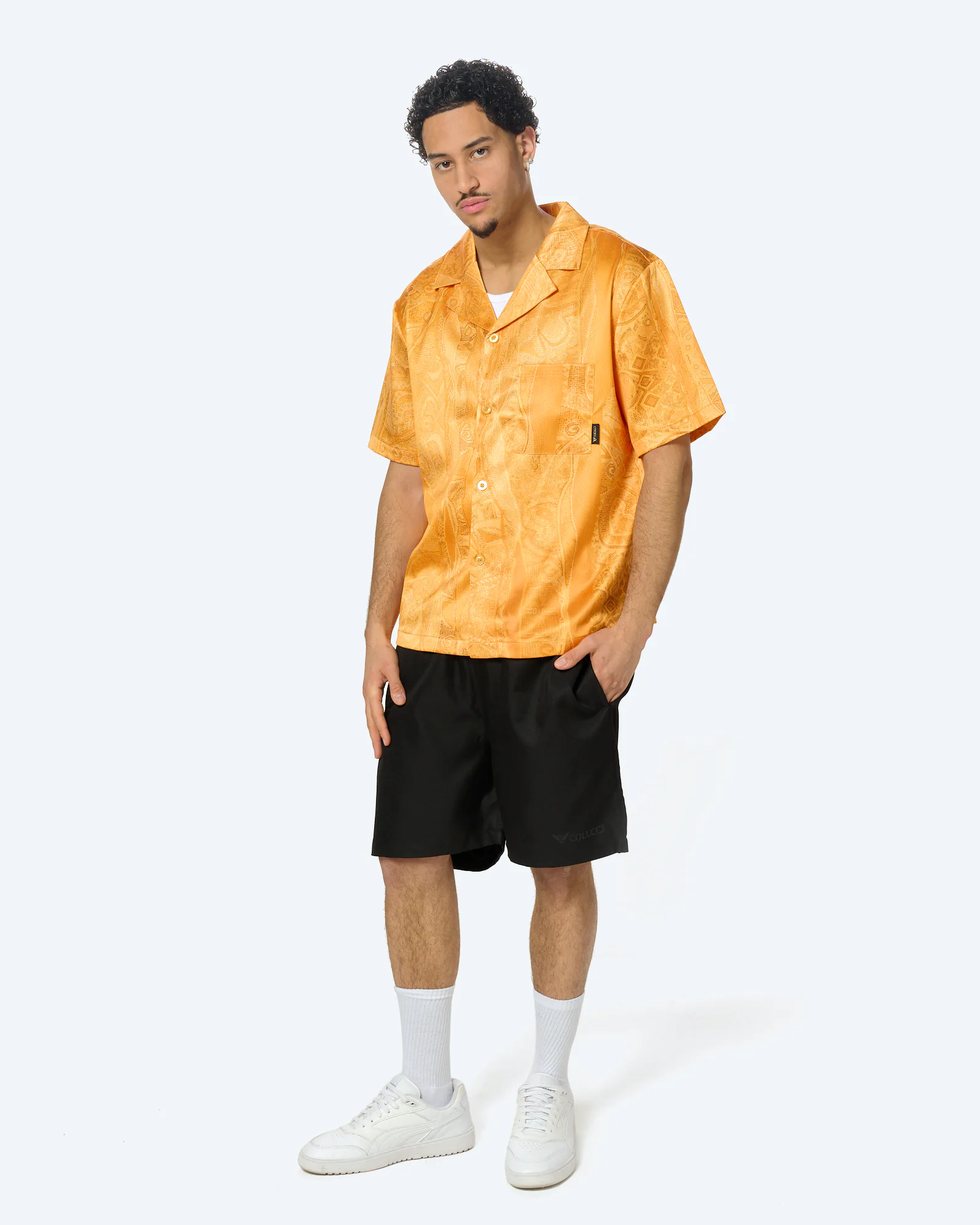 Colucci Signature Resort Shirt Yellow SIG AOP