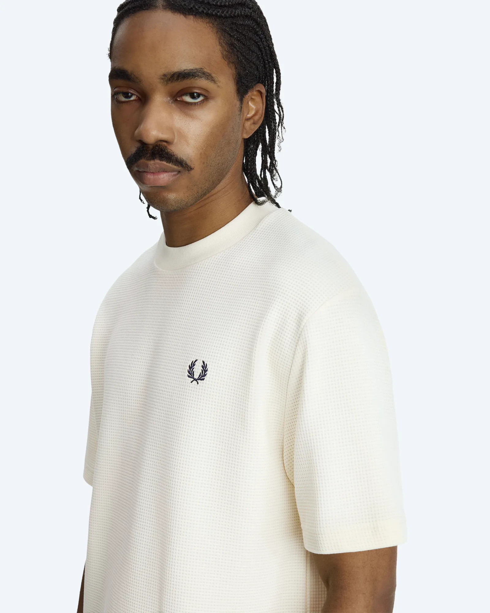 Waffle T-Shirt Ecru