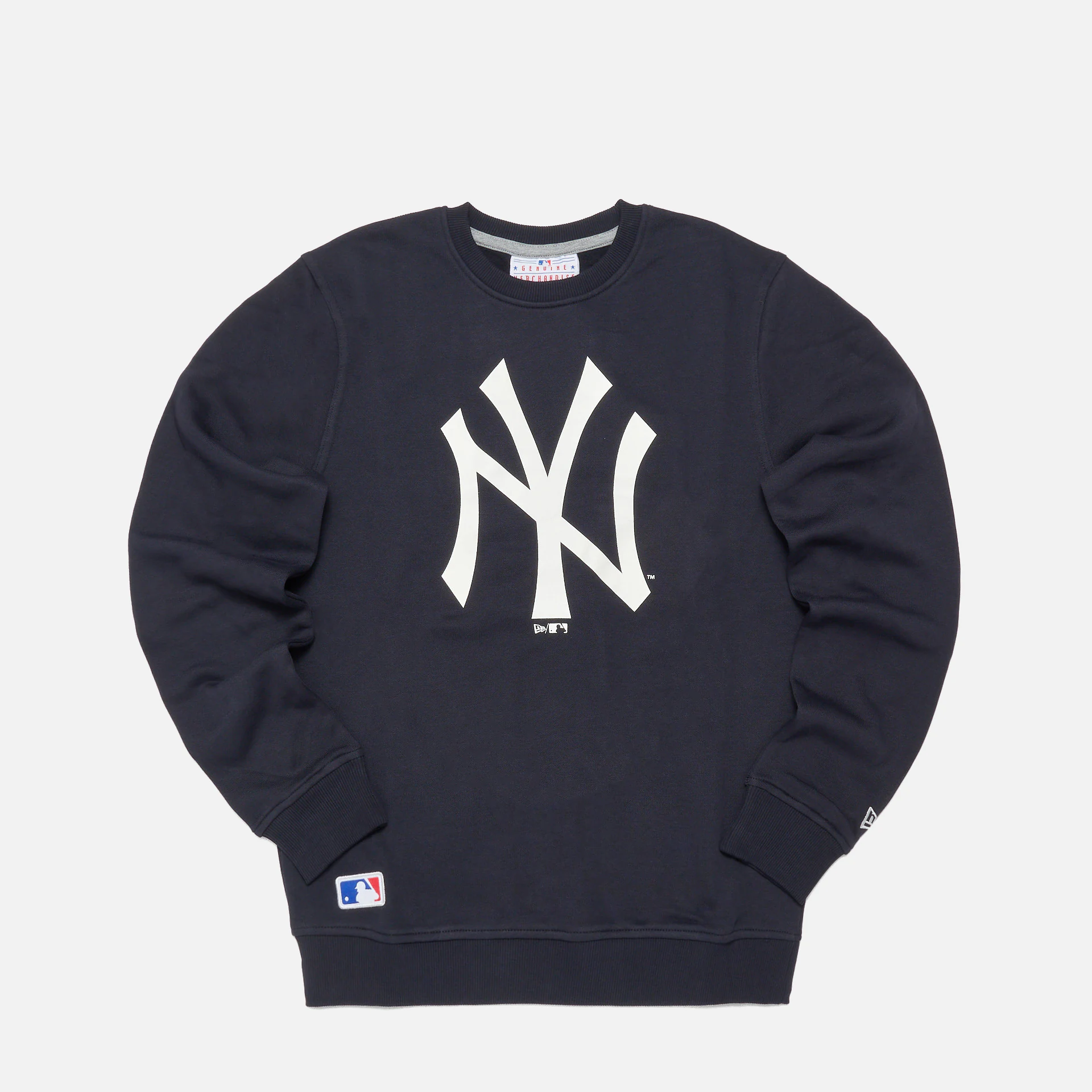 New Era MLB NY Yankees Crewneck Pullover Navy