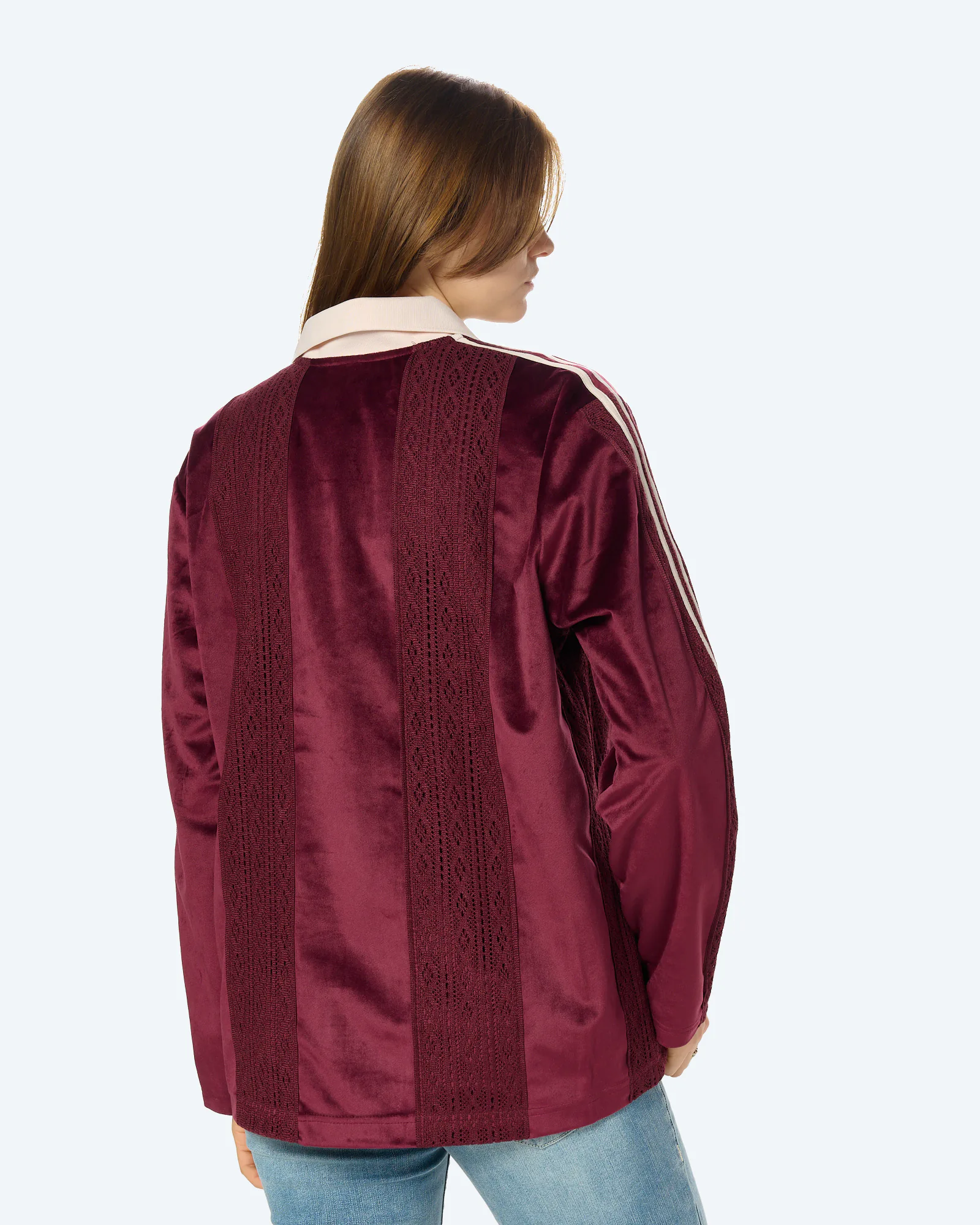 adidas Winterised Longsleeve Jersey Maroon