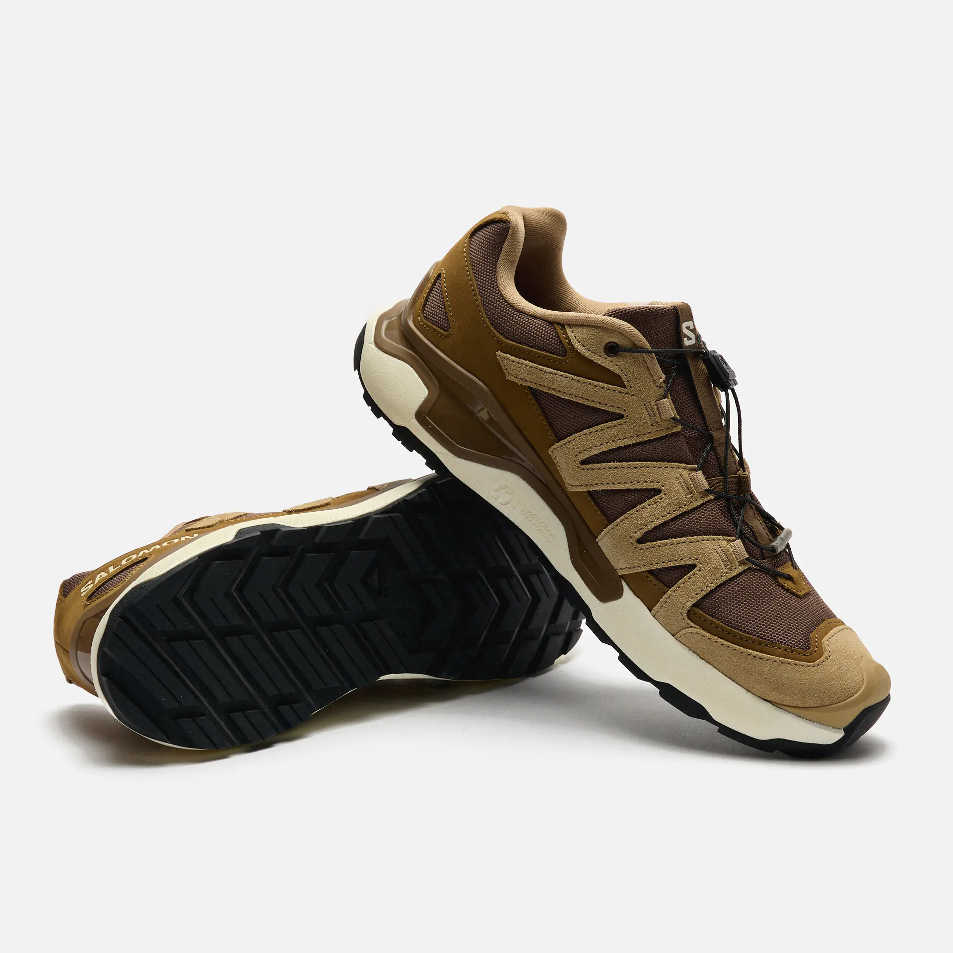 Salomon XC ROAM LTR Sneaker Dark Earth/Kelp/Vanilla Ice