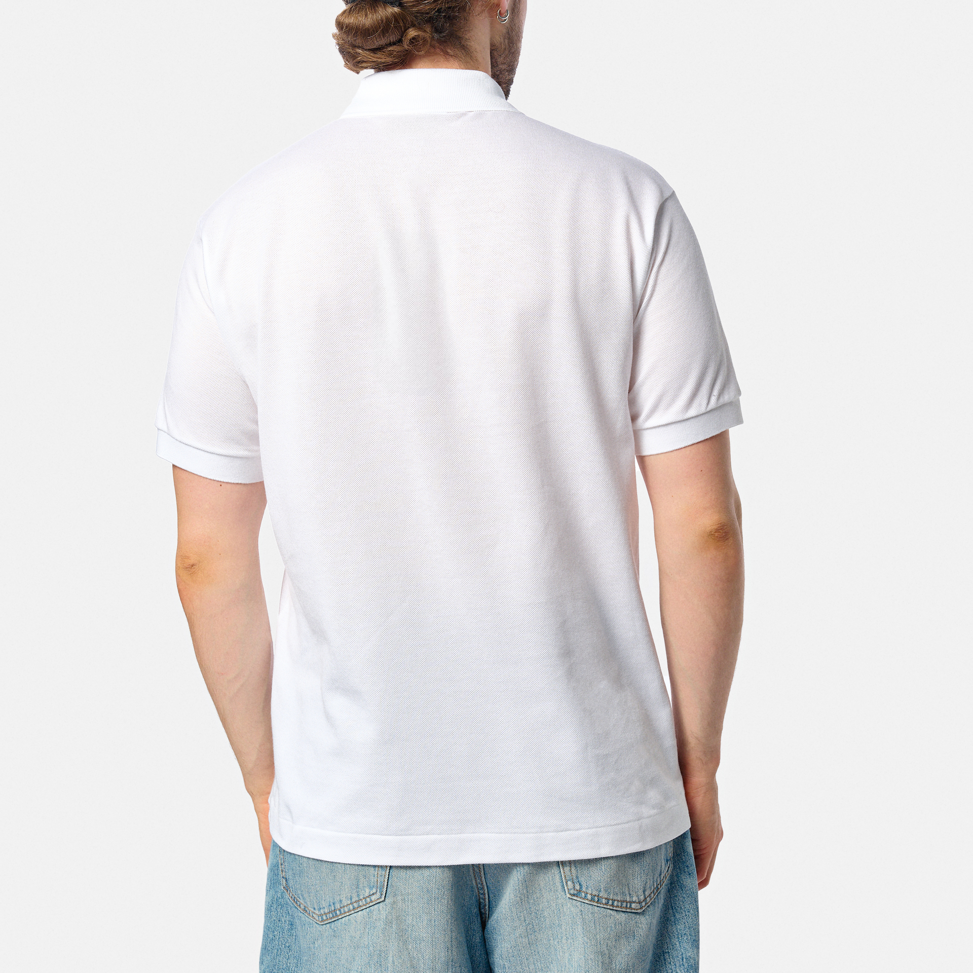 Lacoste Classic Fit Piqué Poloshirt White