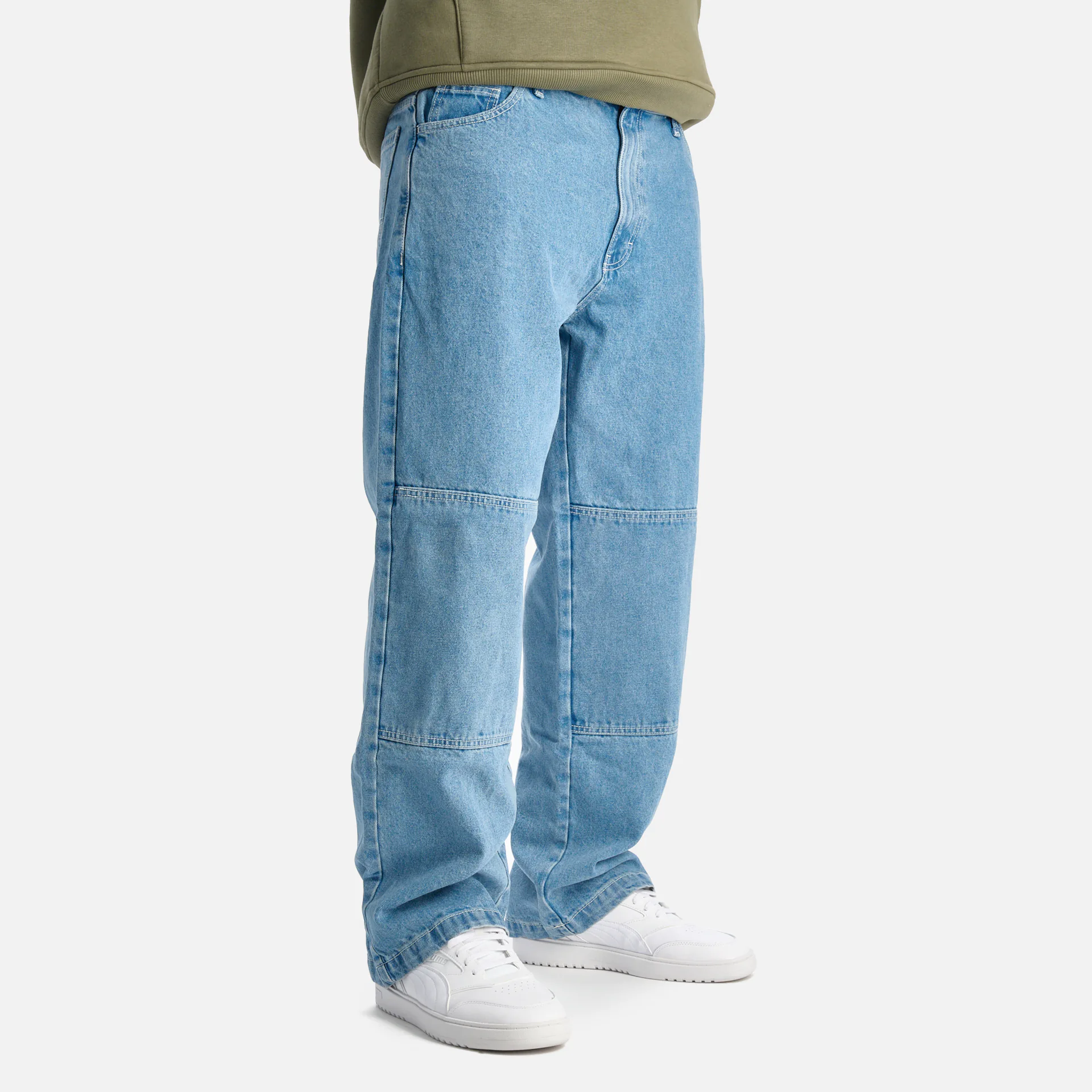 Dickies Double Knee Denim Pant Light Wash