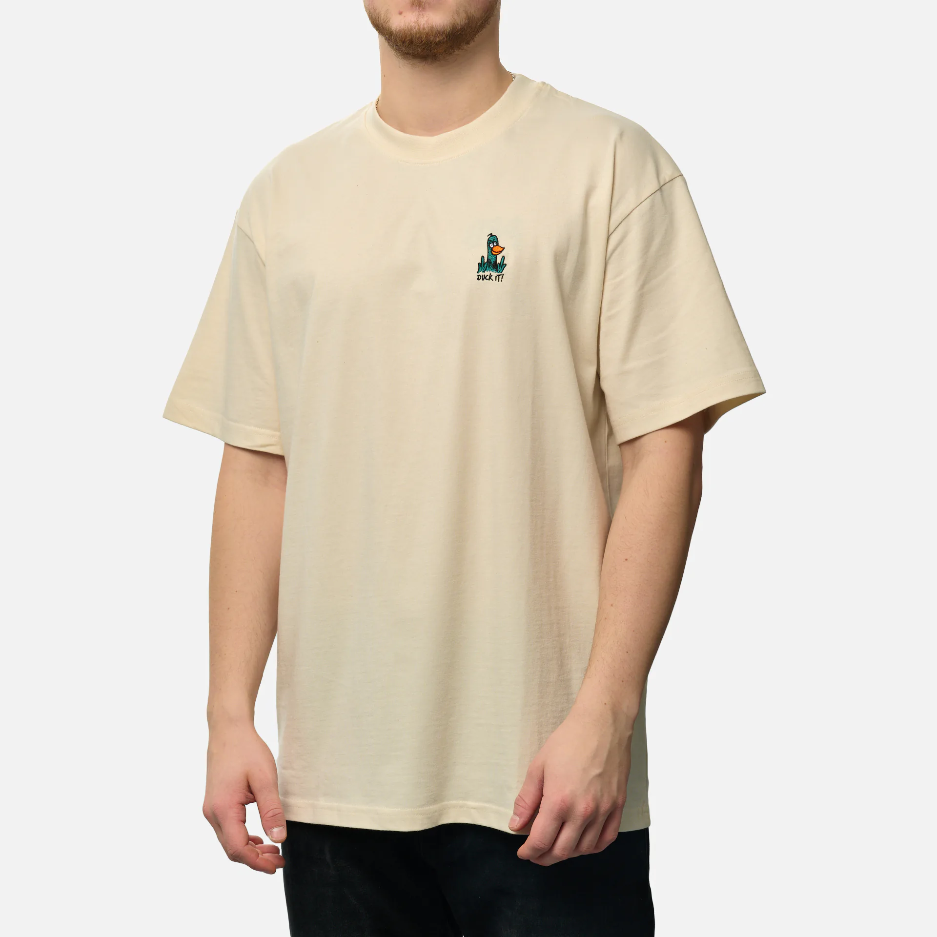 Iriedaily What The Duck T-Shirt Undyed