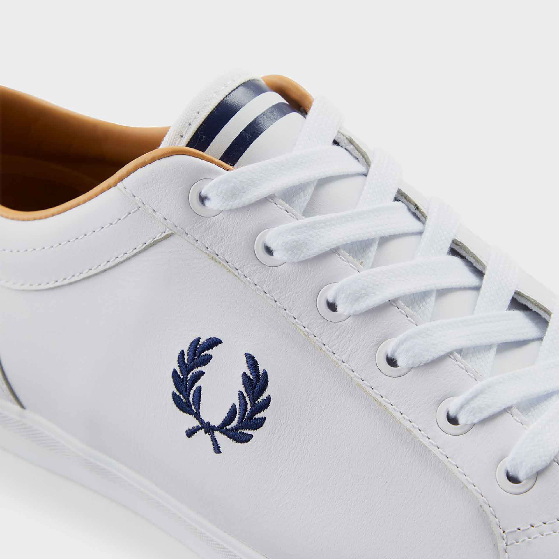 Fred Perry Baseline Leather Sneaker White