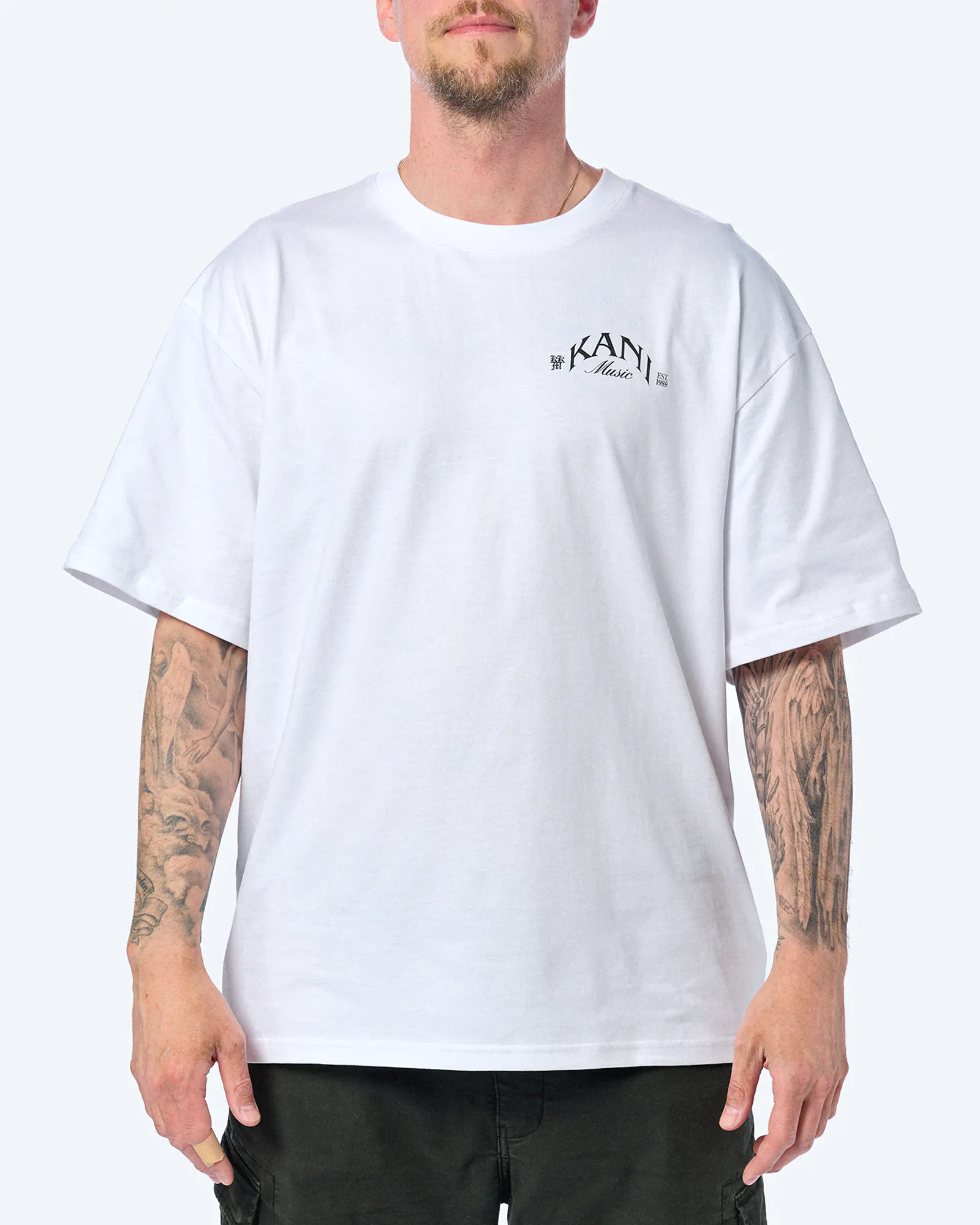 Karl Kani Palm Print T-Shirt White