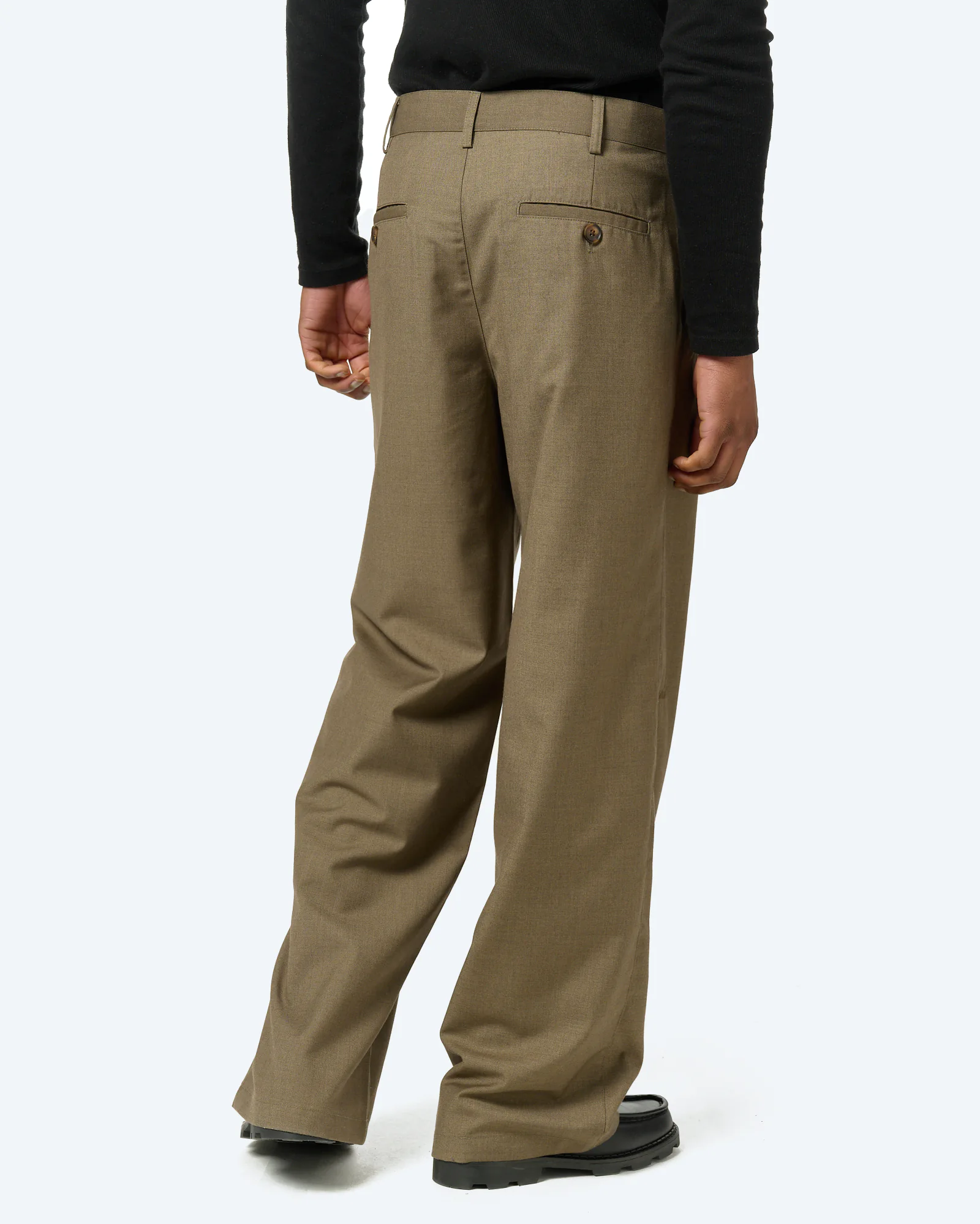 Prohibited SoHo Pleated Pants Vintage Khaki