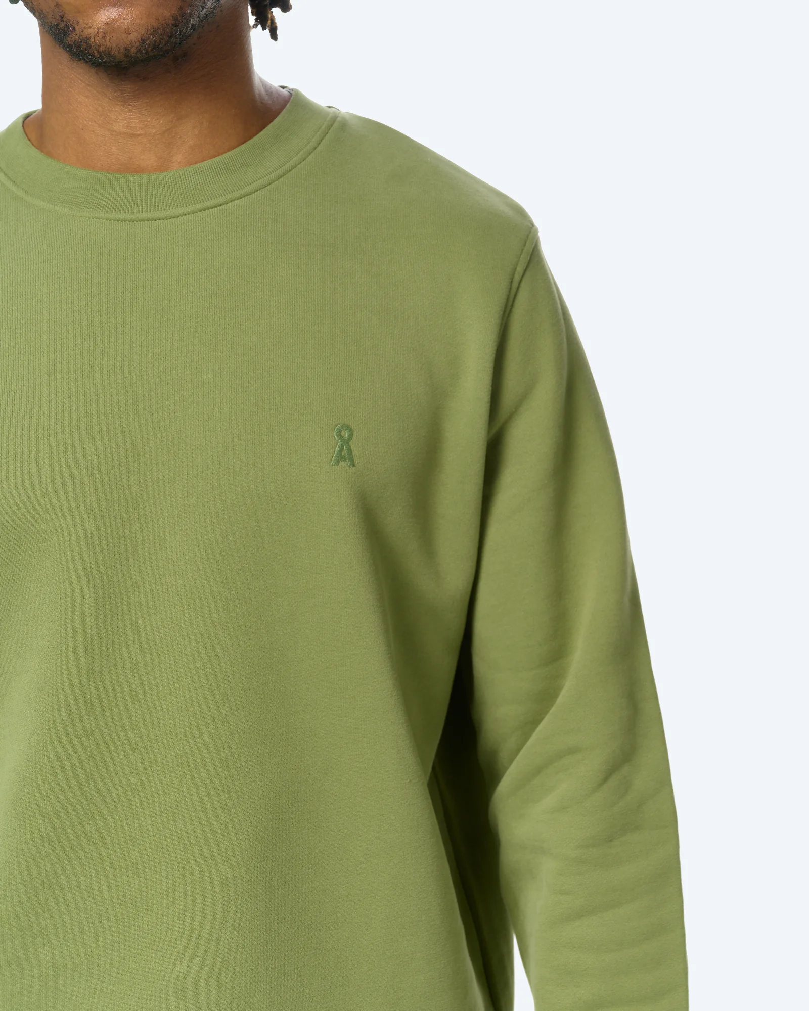 ARMEDANGELS BAARO LOOP Sweatshirt Fatigue Green