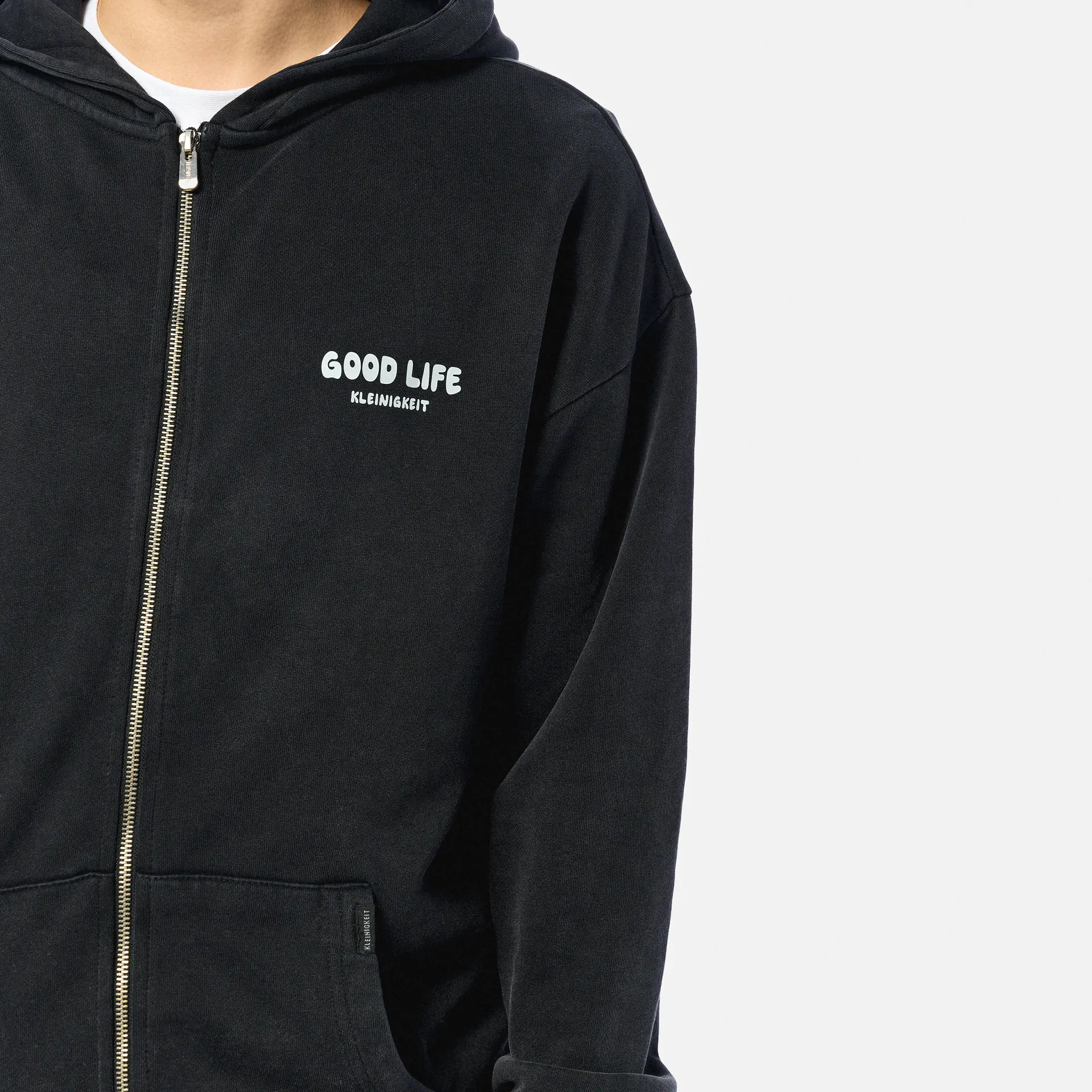Kleinigkeit Life On The Beach Zipper Black Dyed