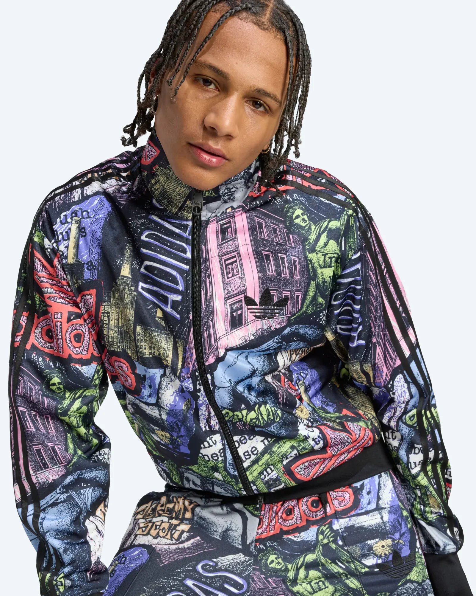 adidas Originals x Jeremy Scott AOP Track Top Multicolor