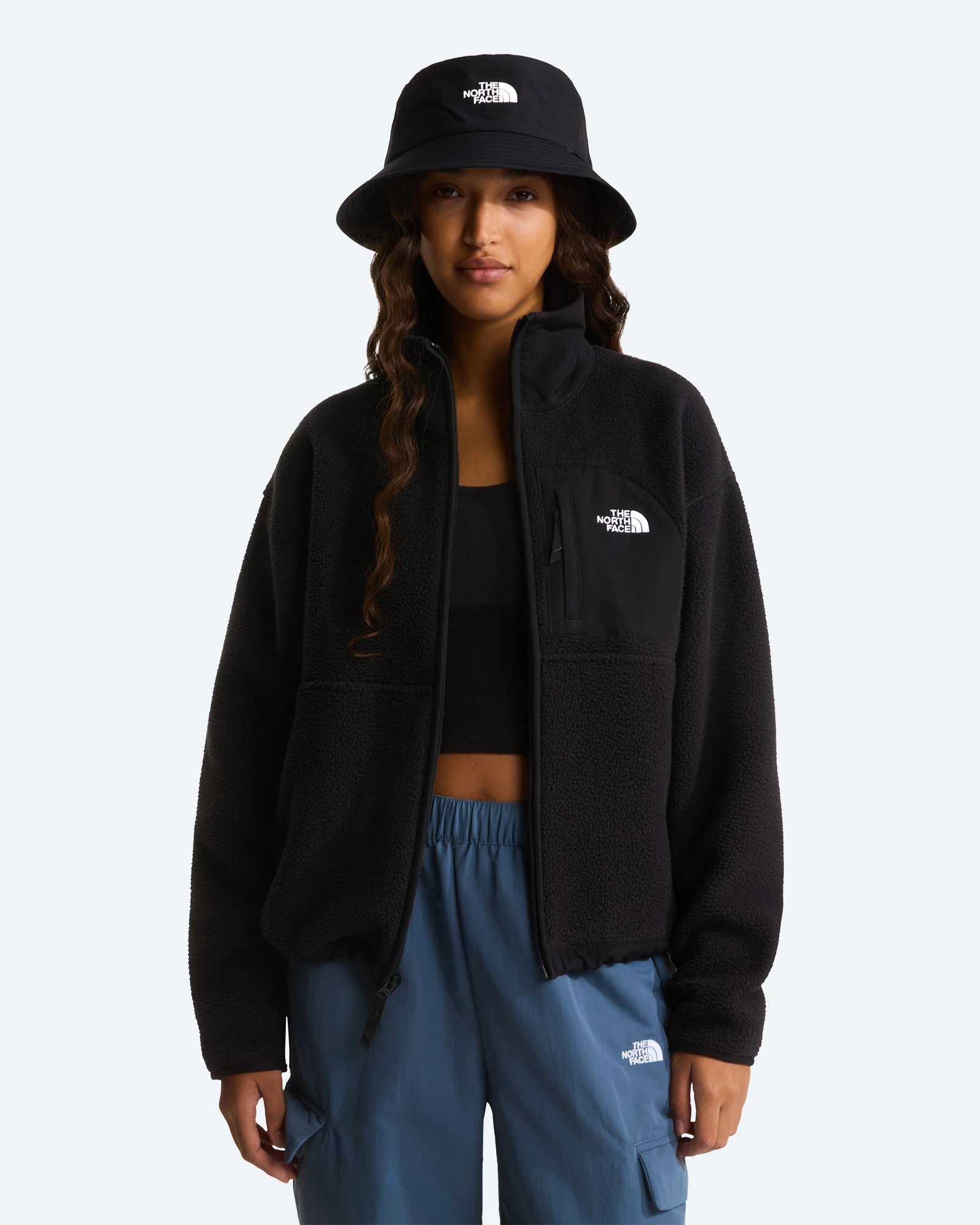 W Yumiori Off Peak Full Zip Jacket TNF Black