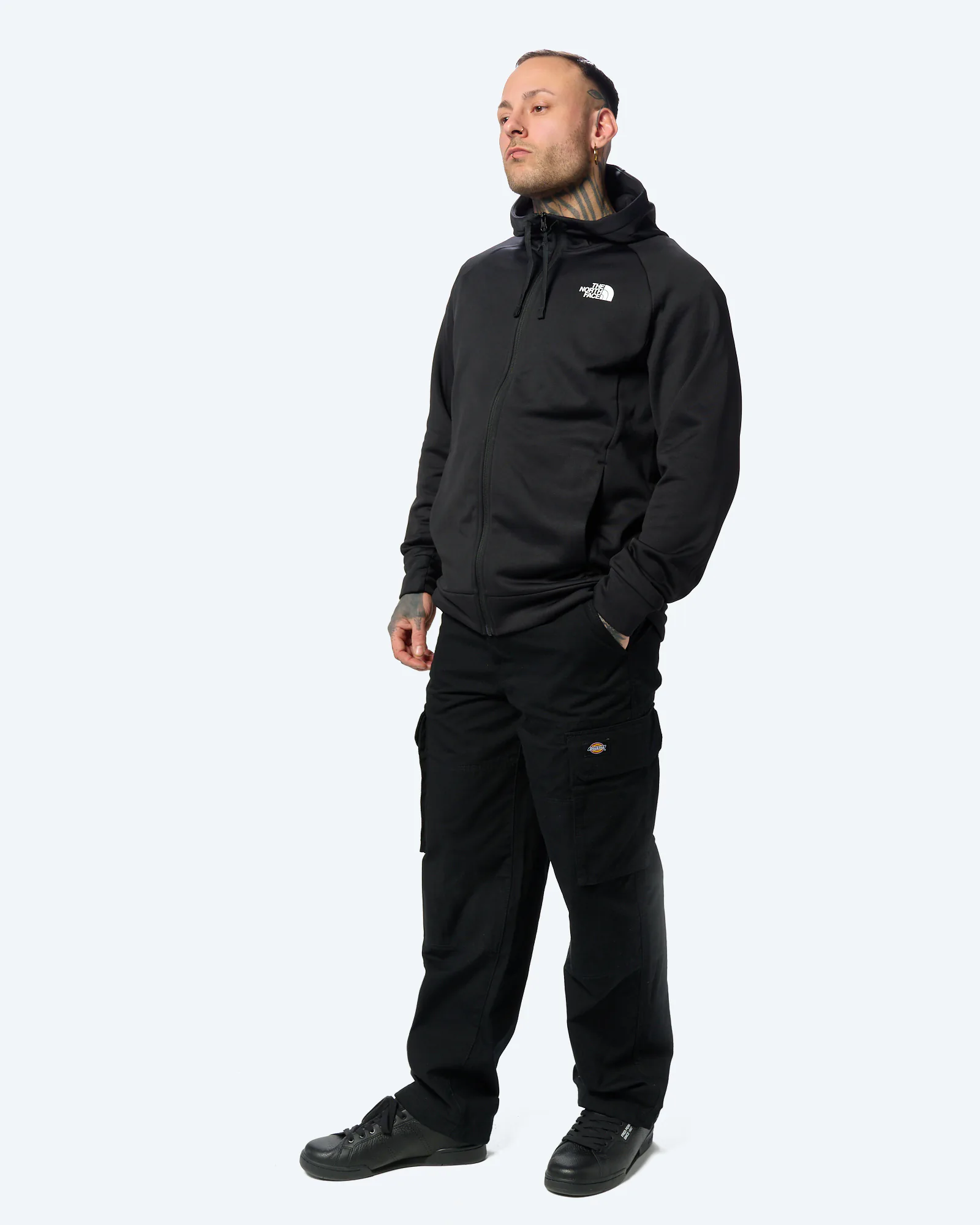 The North Face Reaxion 2.0 Hooded Full Zip Jacket Black