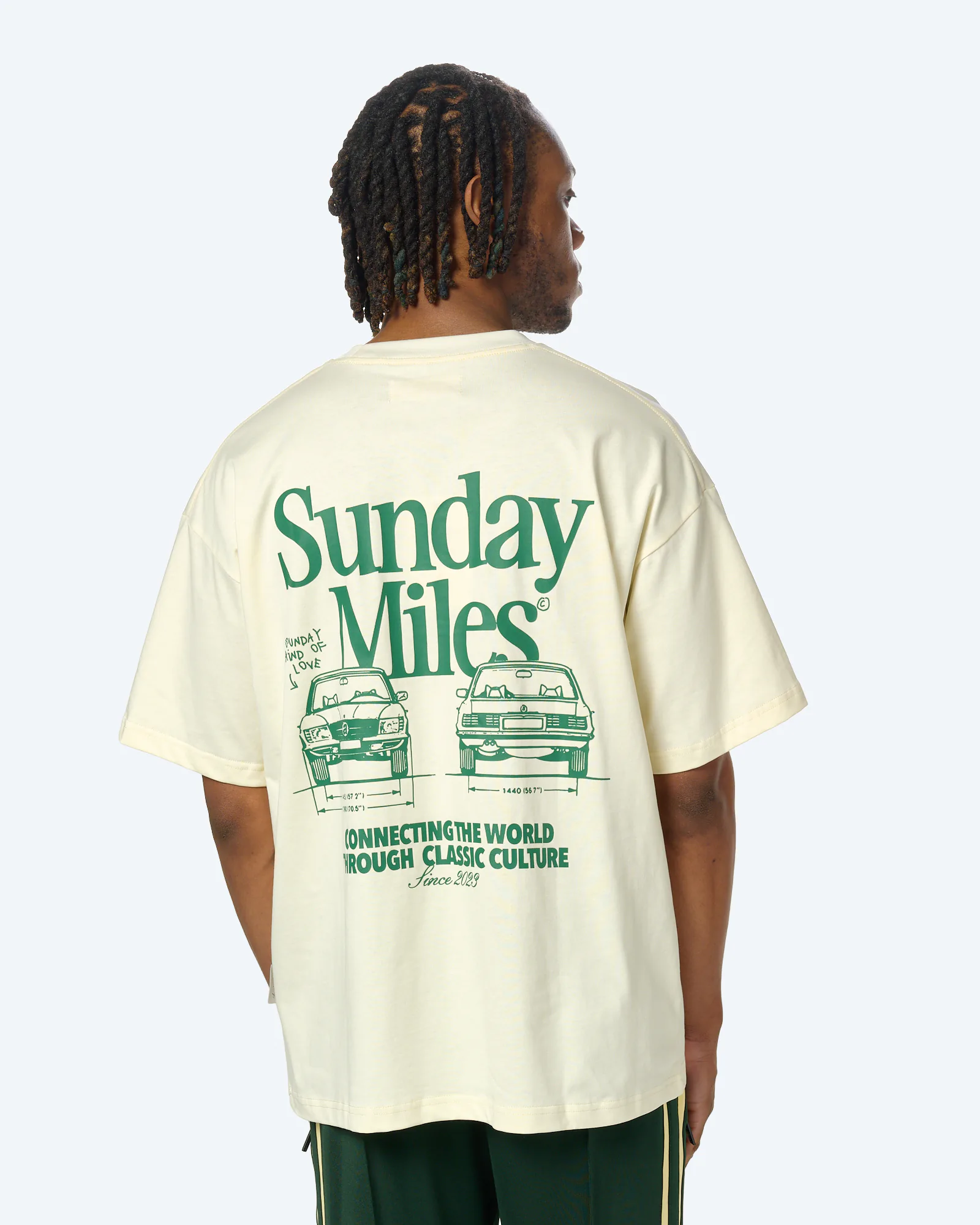 Another Cotton Sunday Miles T-Shirt White