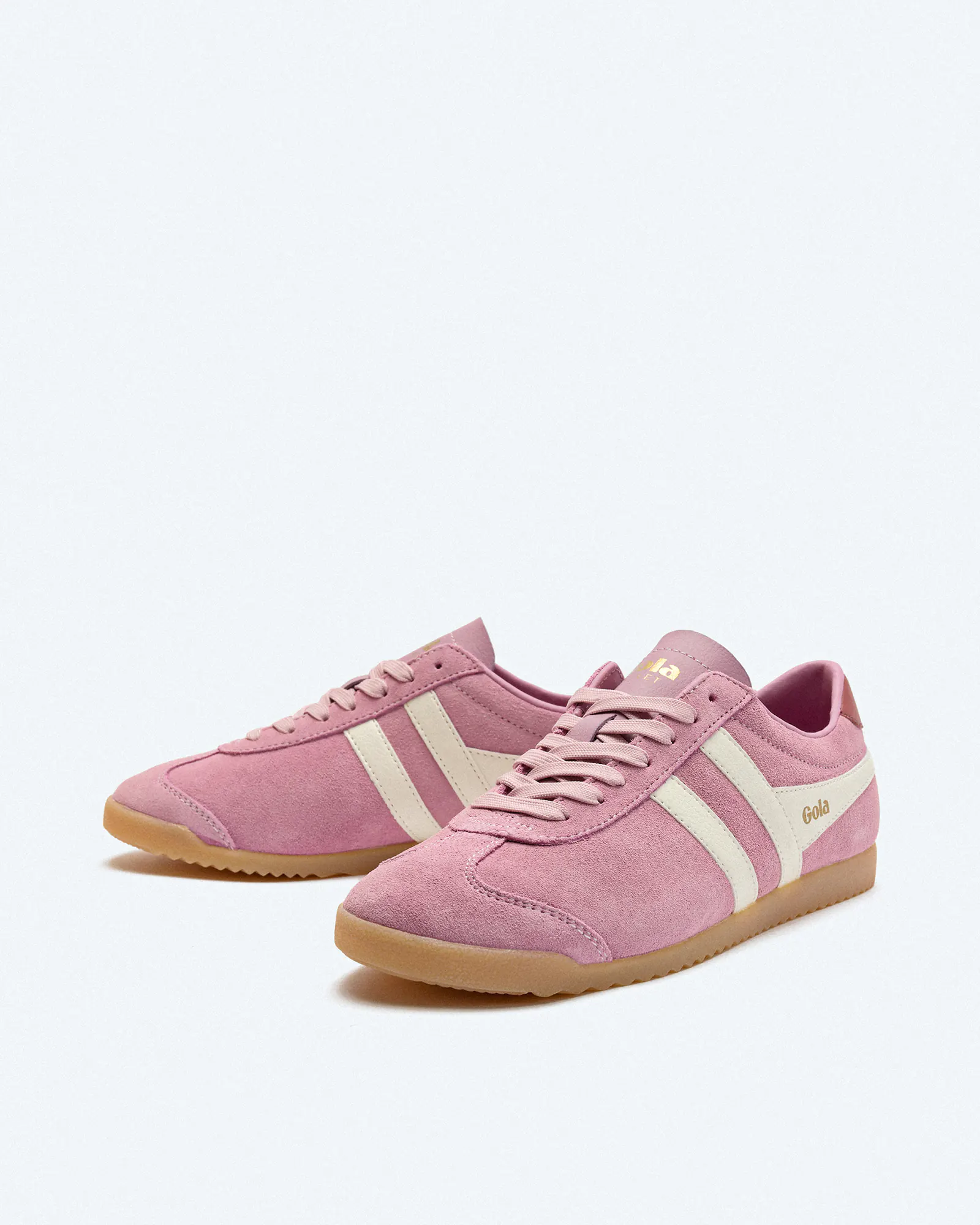 Gola Bullet Suede Sneaker Candy/Off White/Pale Gum Gola Bullet Suede Sneaker Candy/Off White/Pale Gum