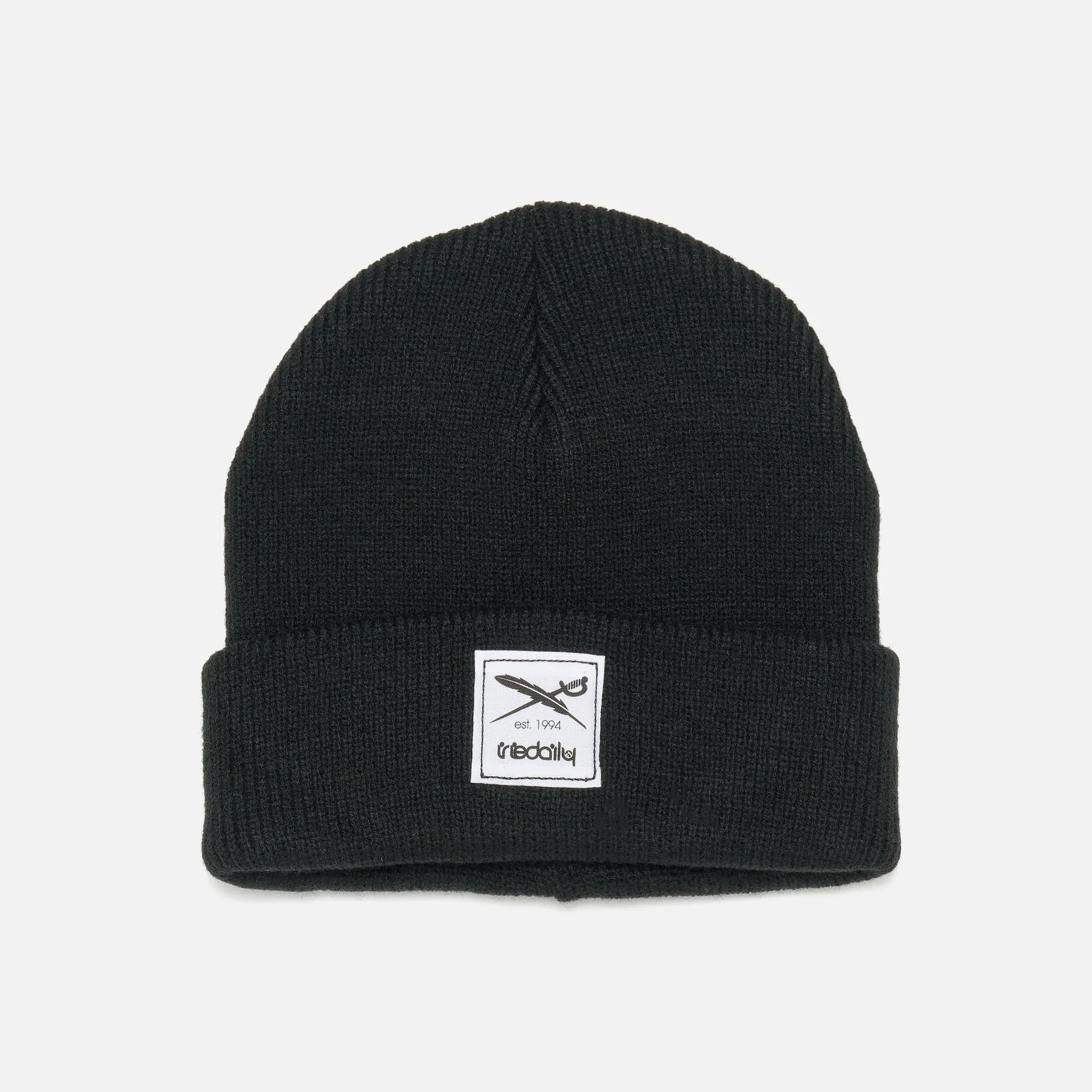 Iriedaily Smurpher Heavy Knitted Beanie Black