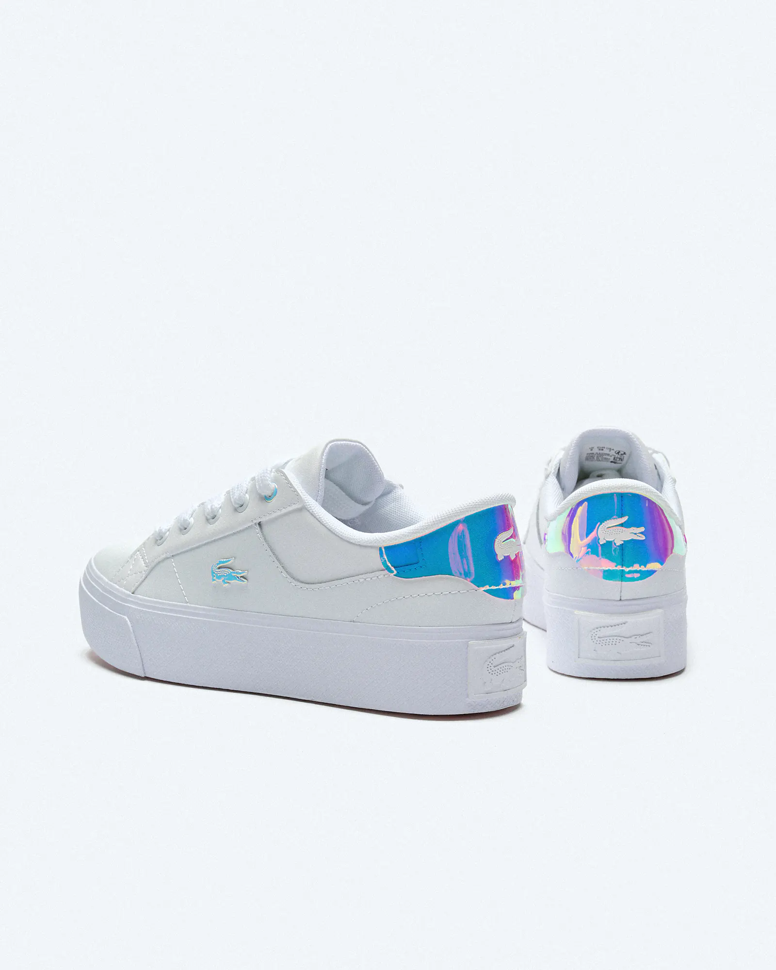 Lacoste Ziane Platform Leather Sneakers White/Light Pink Lacoste Ziane Platform Leather Sneakers White/Light Pink