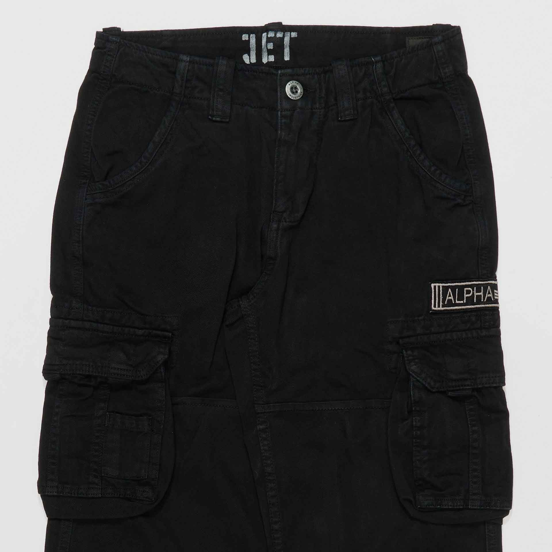 Alpha Industries Jet Cargo Pant Black