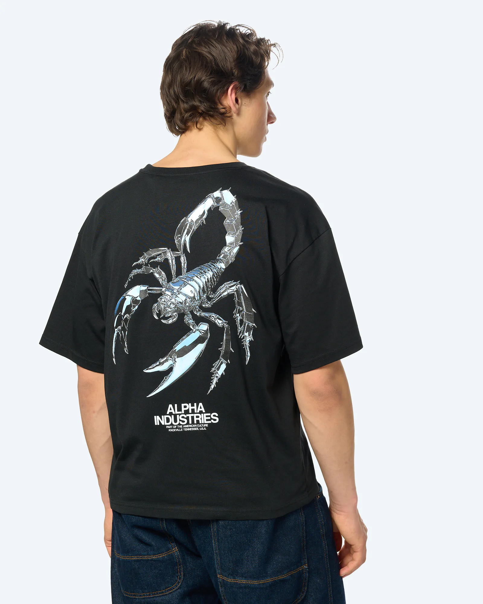 Alpha Industries Scorpion Cyborg T-Shirt Black