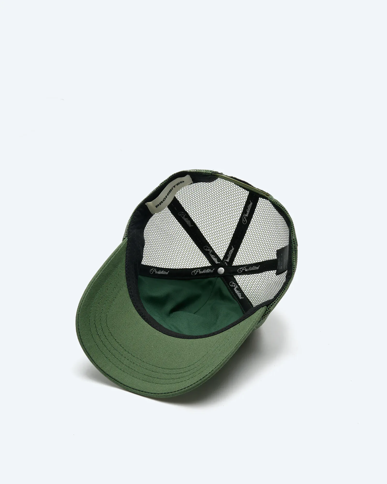 Prohibited Leaf Trucker Cap Green