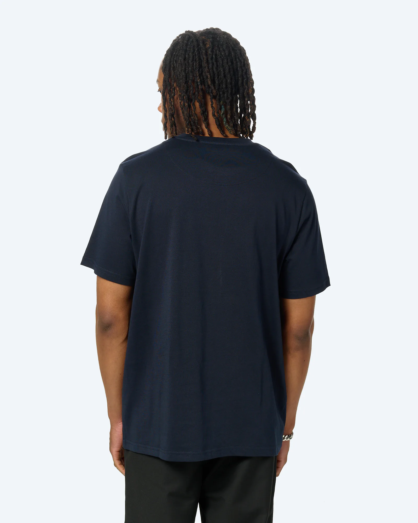 Weekend Offender Shevchenko Mid House Check Prison T-Shirt Dark Blue