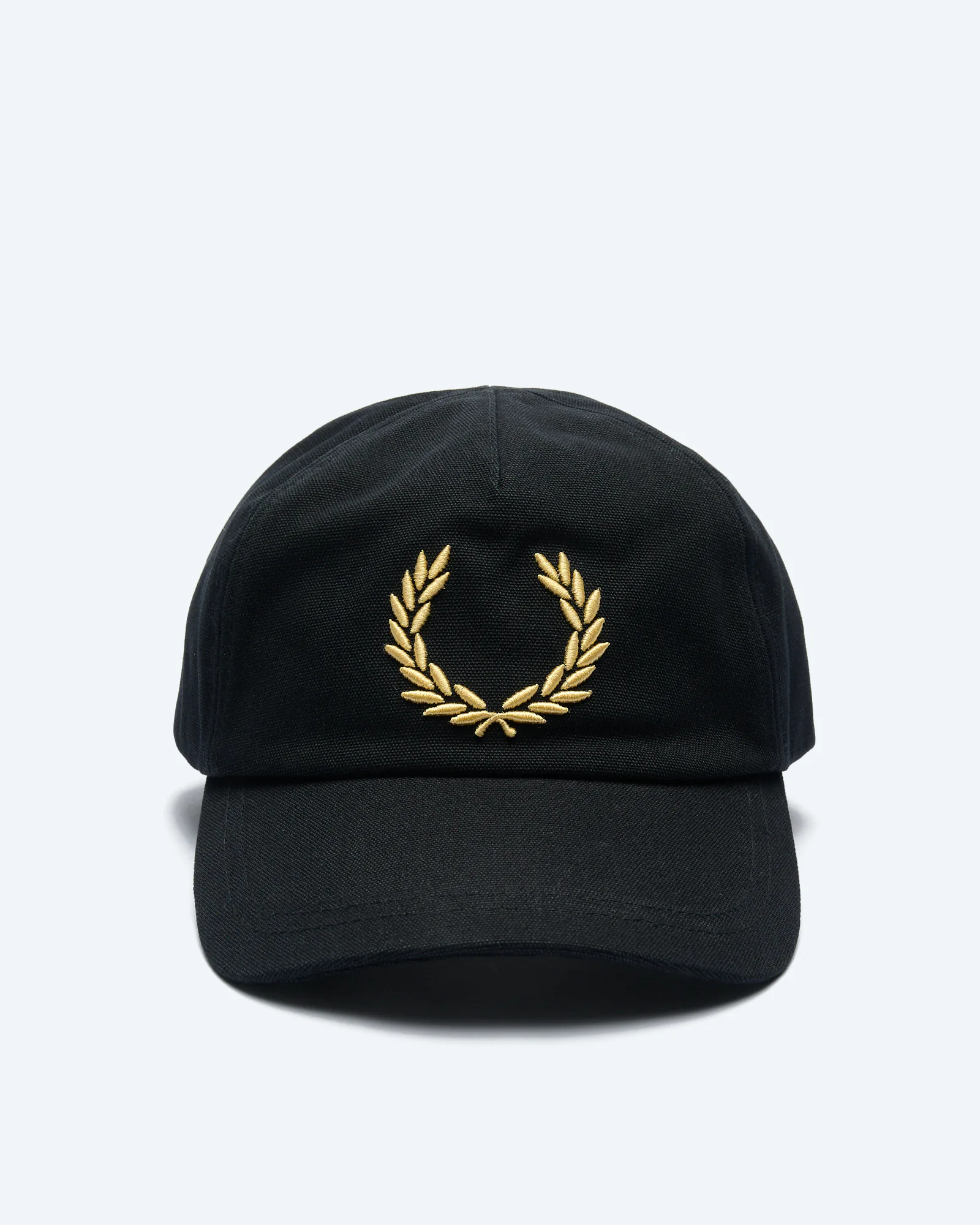 Fred Perry Bold Branding Canvas Cap Black/Champagne