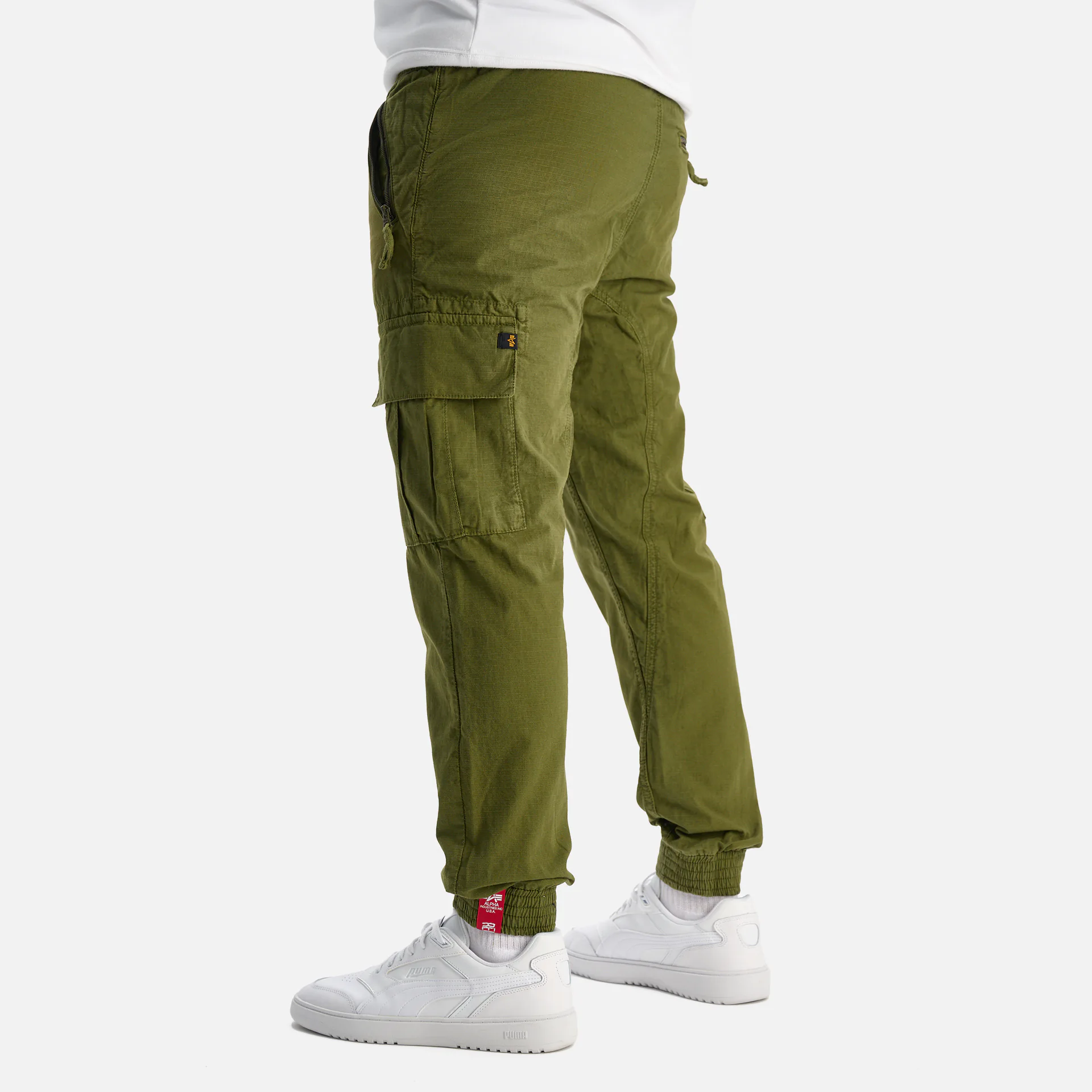 Alpha Industries Ripstop Cargo Pants Dark Olive