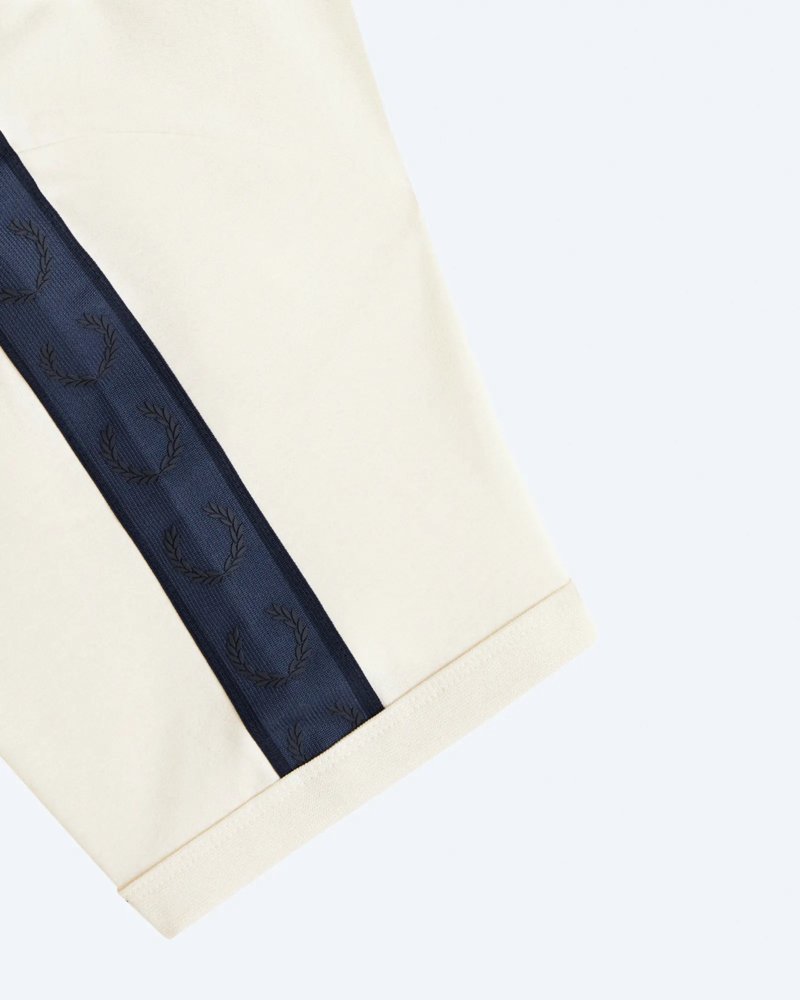 Fred Perry Contrast Tape Ringer T-Shirt Ecru