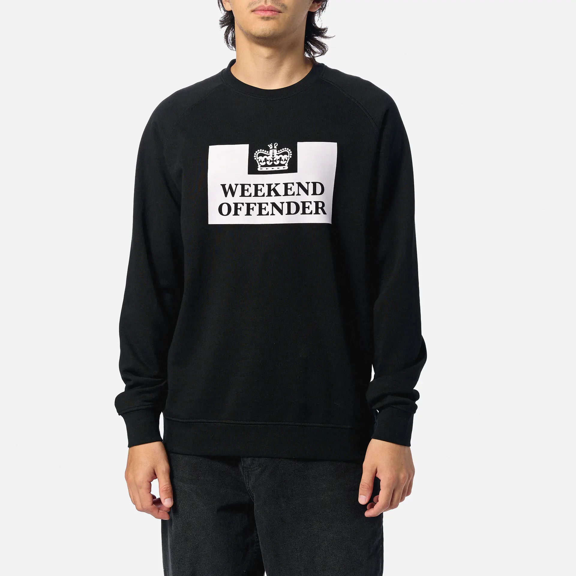 Weekend Offender Penitentiary Classic Sweatshirt Black