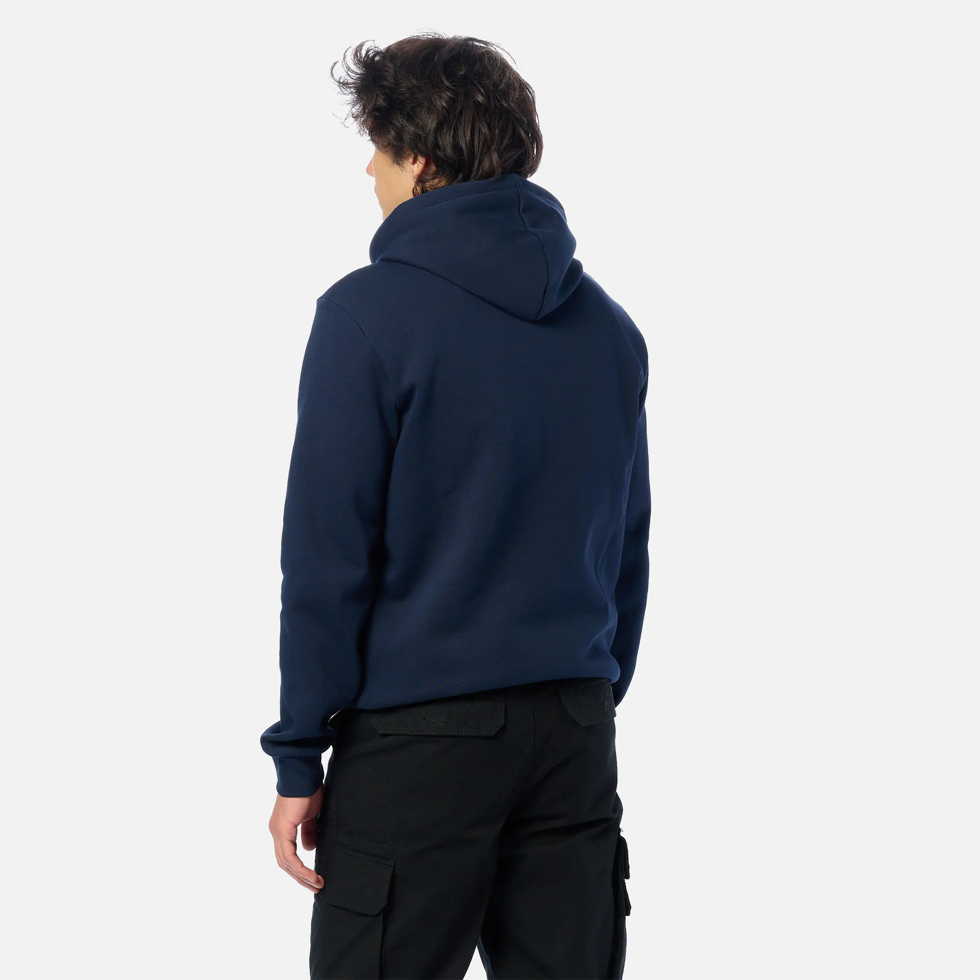 Lacoste Organic Cotton Hoodie Navy Blue