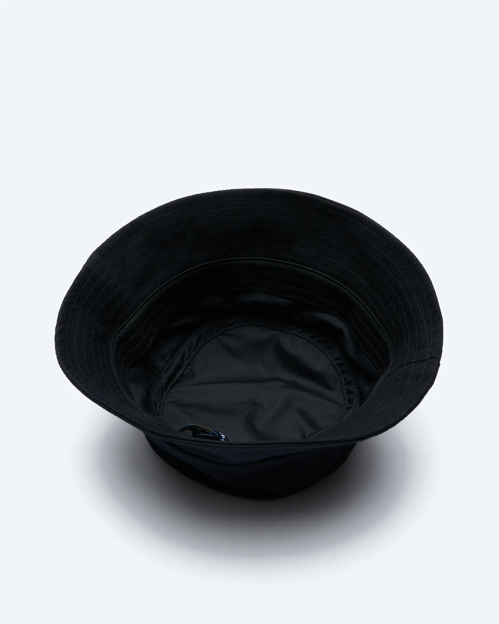 Fred Perry Pique Bucket Hat Black/Snowwhite
