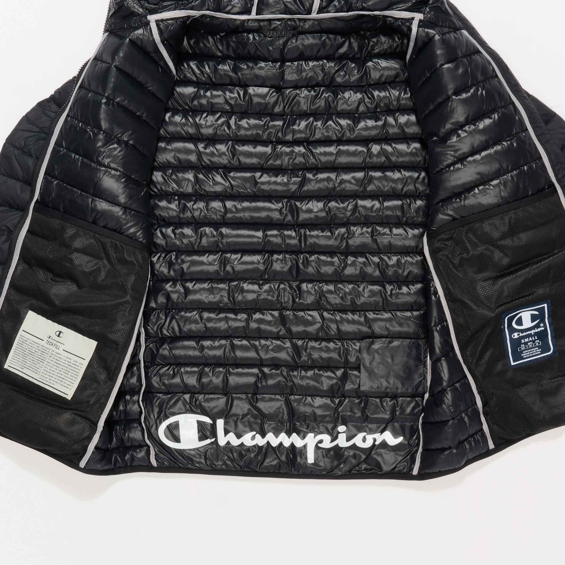 Champion Hooded Jacket Black Beauty