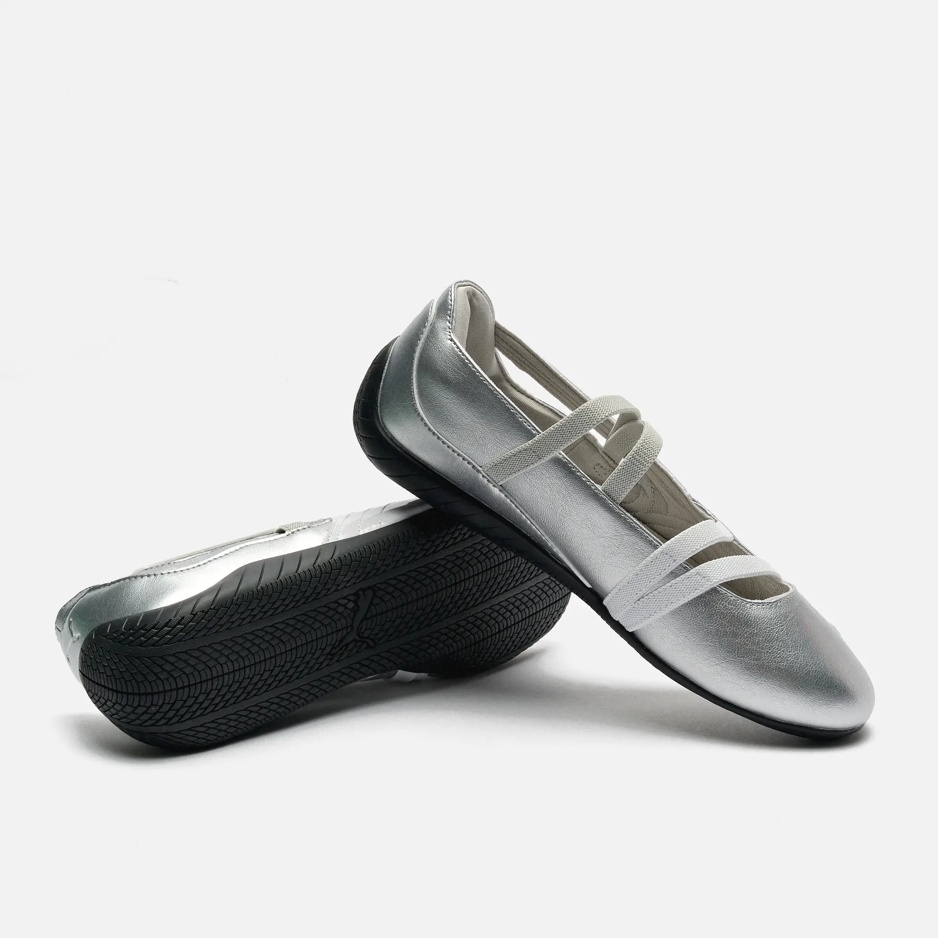 PUMA Speedcat Ballet Metallic Wns Sneakers Silver/White