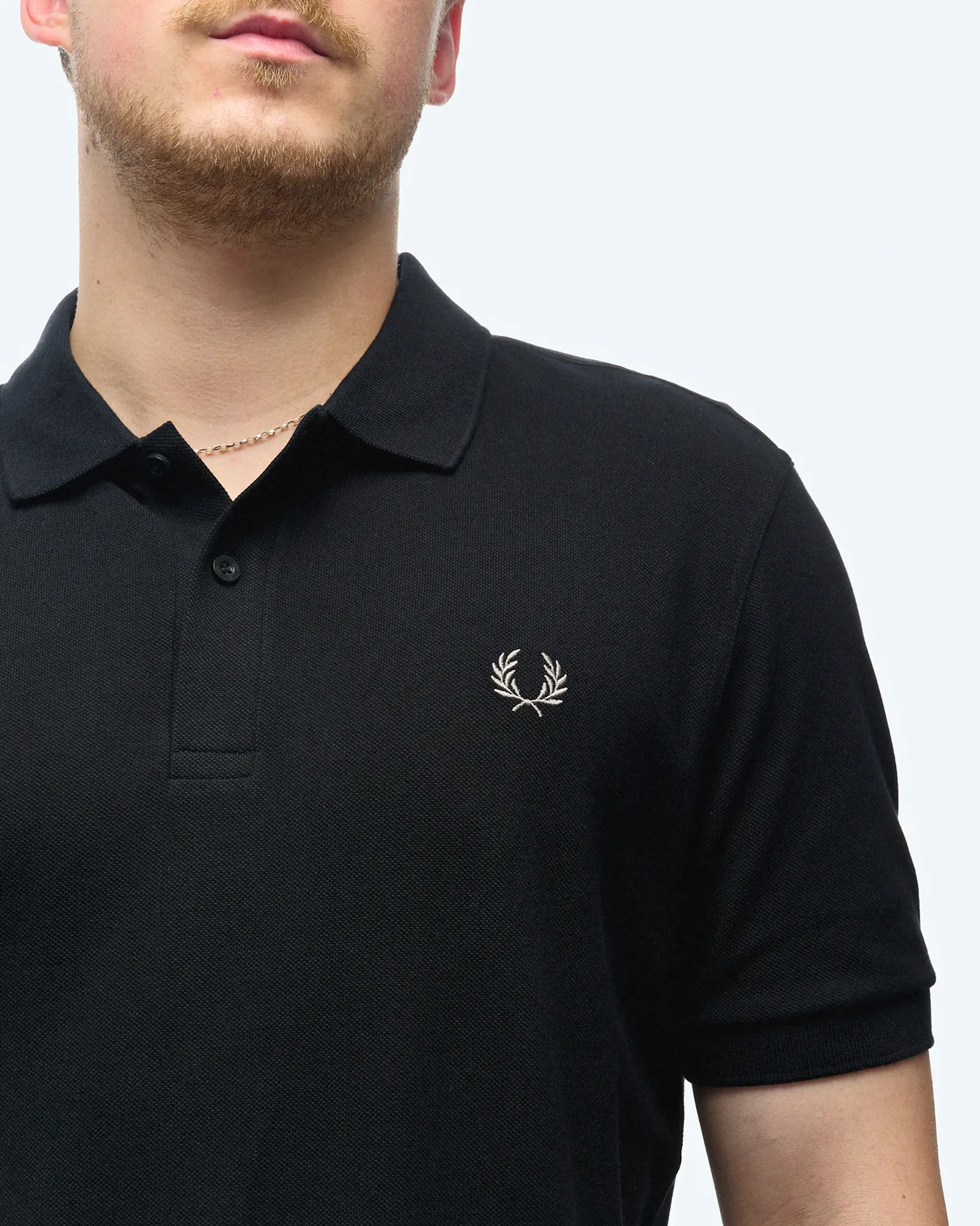 Black plain polo t shirt sales