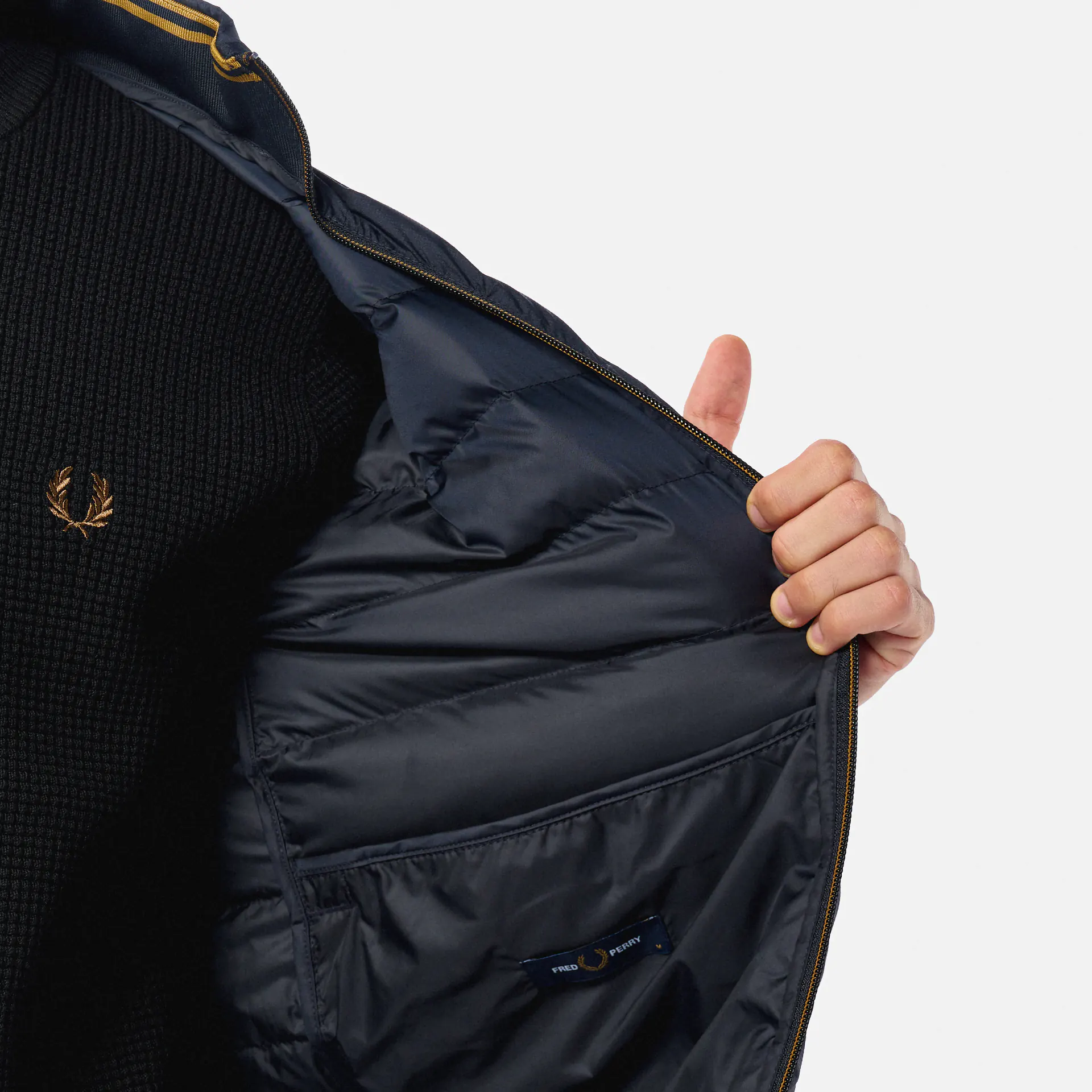 Fred Perry Insulated Jacket Navy