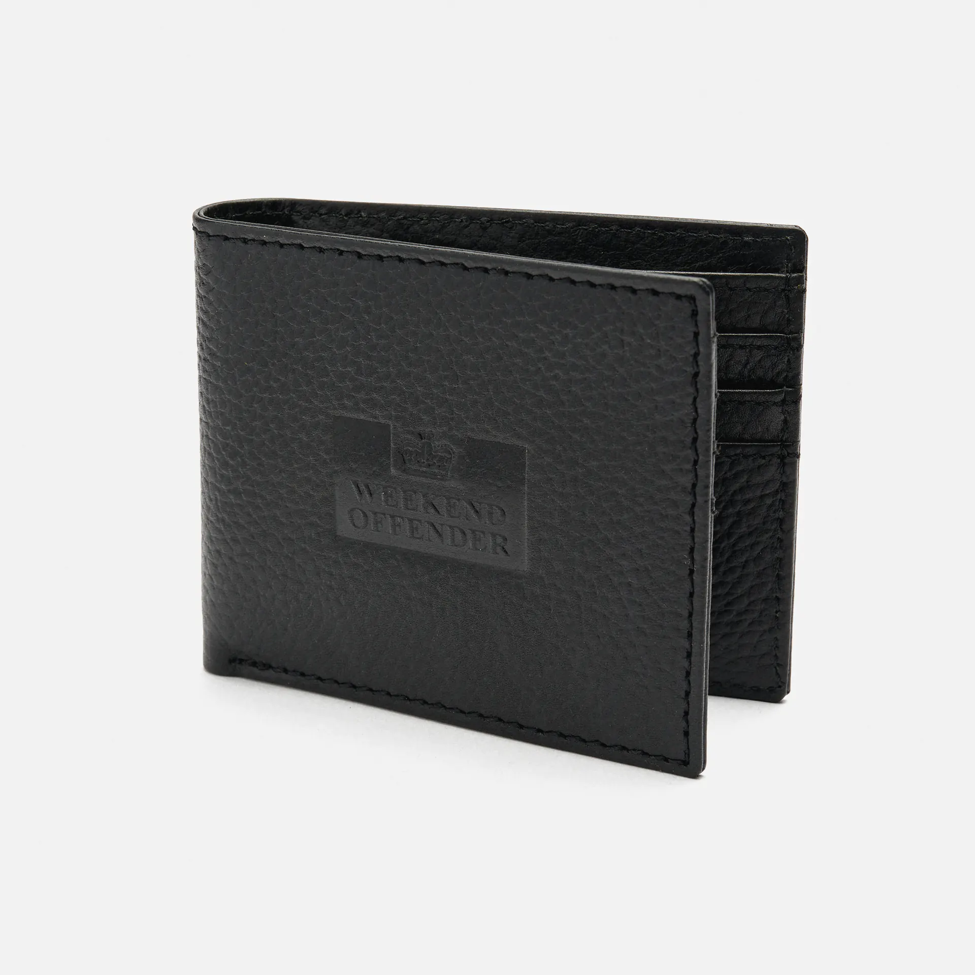 Weekend Offender Boxed Billfold Wallet Black
