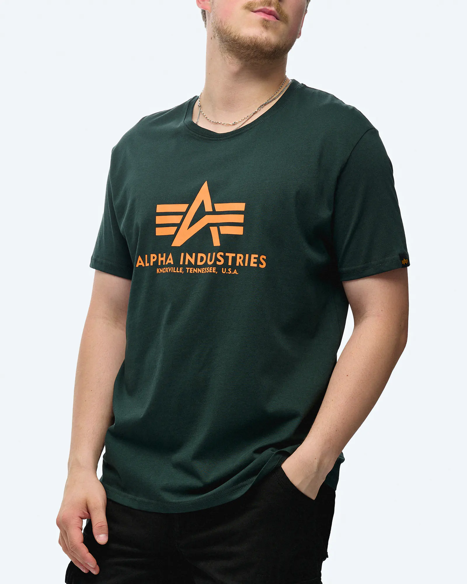 Alpha Industries Basic T-Shirt Dark Petrol Alpha Industries Basic T-Shirt Dark Petrol