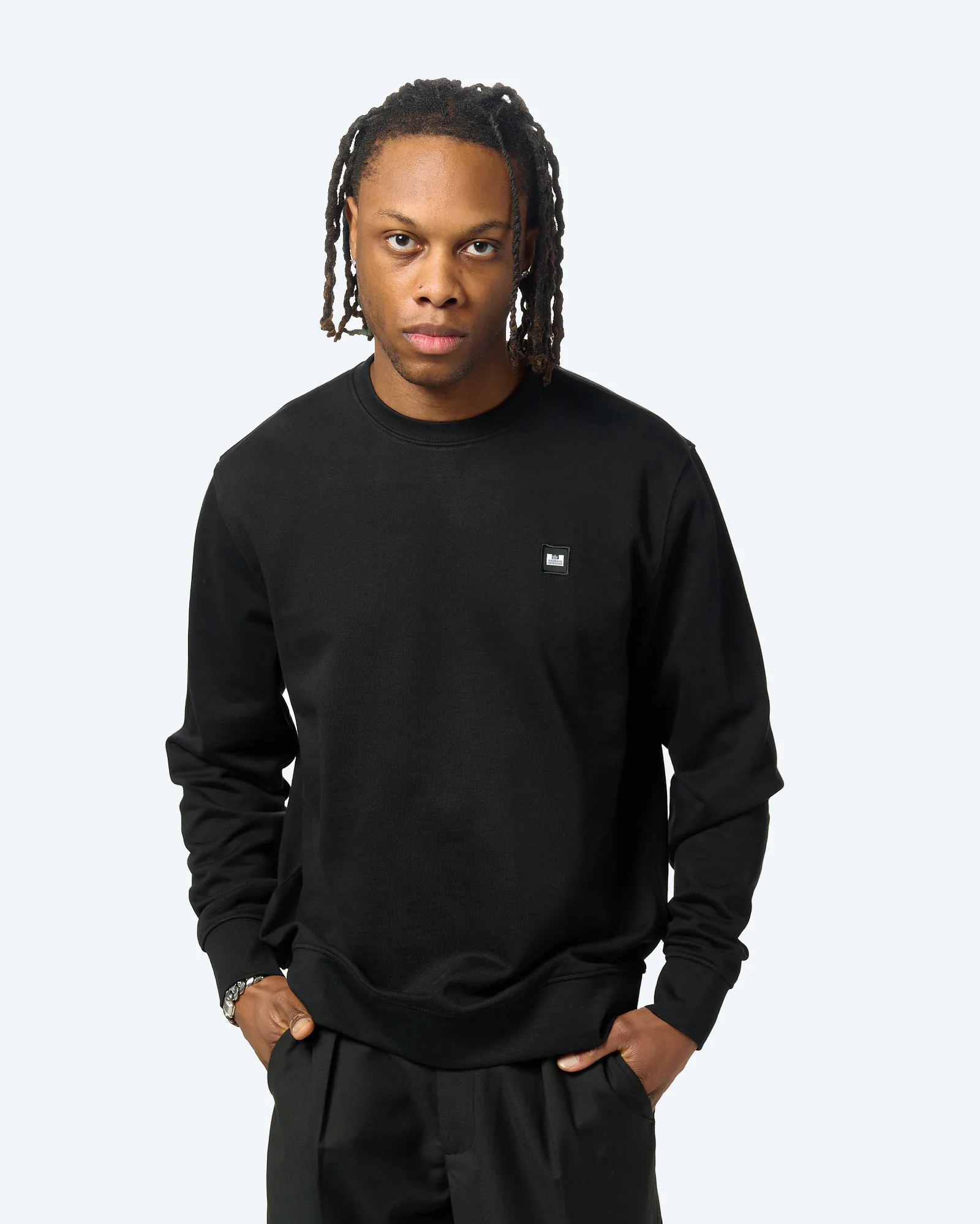 Weekend Offender Ferrer Badge Sweatshirt Black