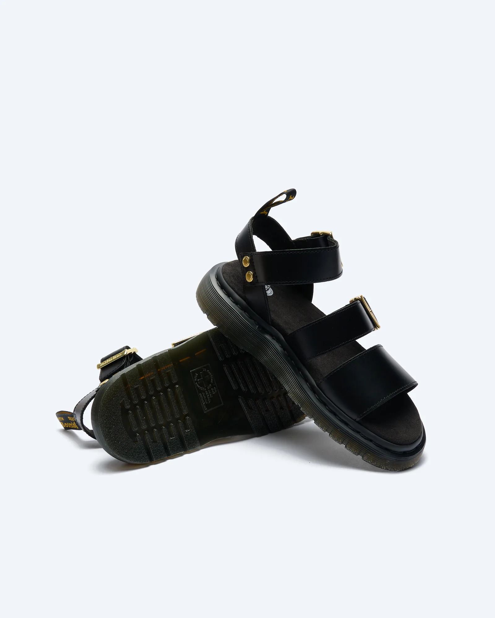 Dr. Martens Gryphon Sandals Black Atlas