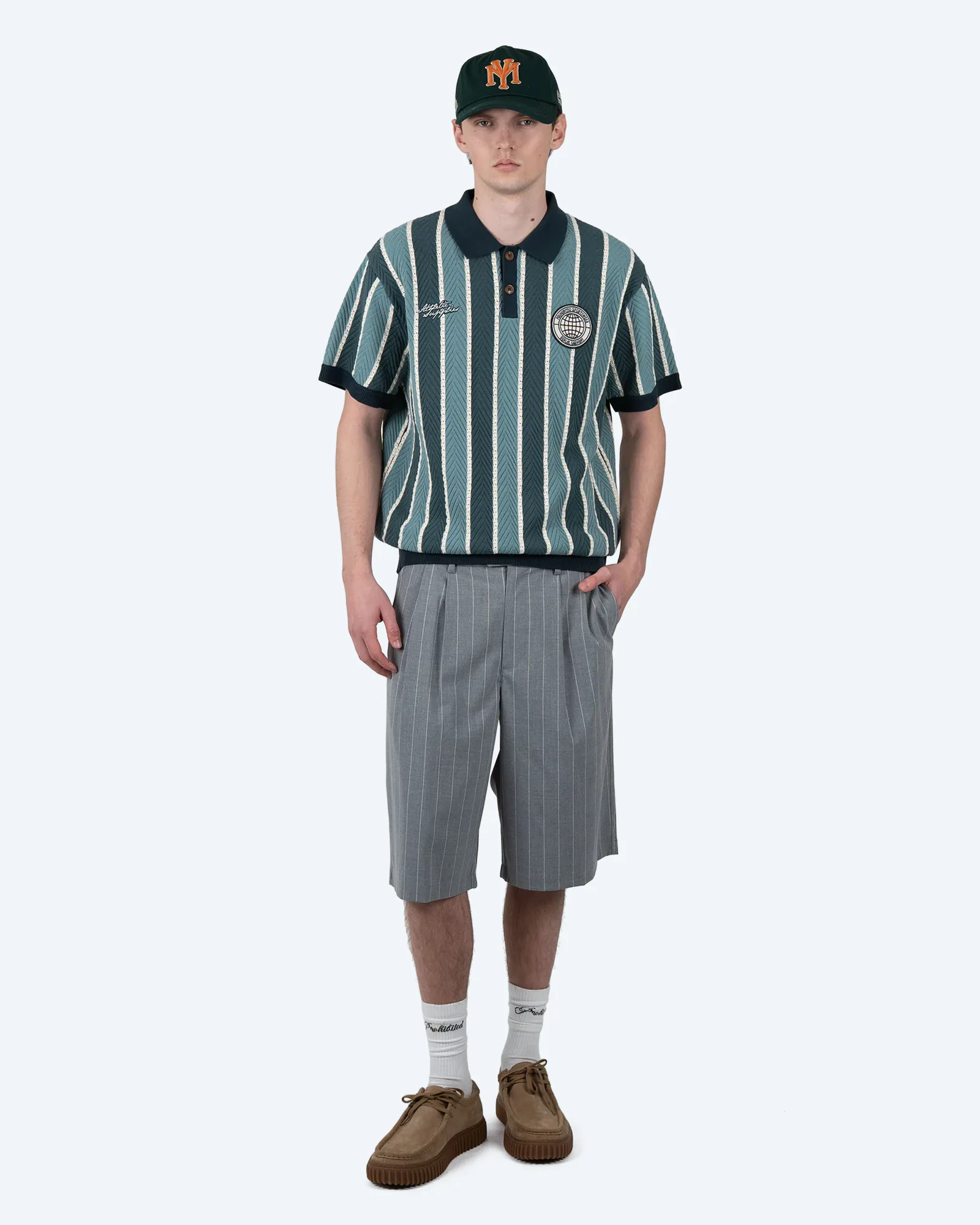 Court Knit Polo Green