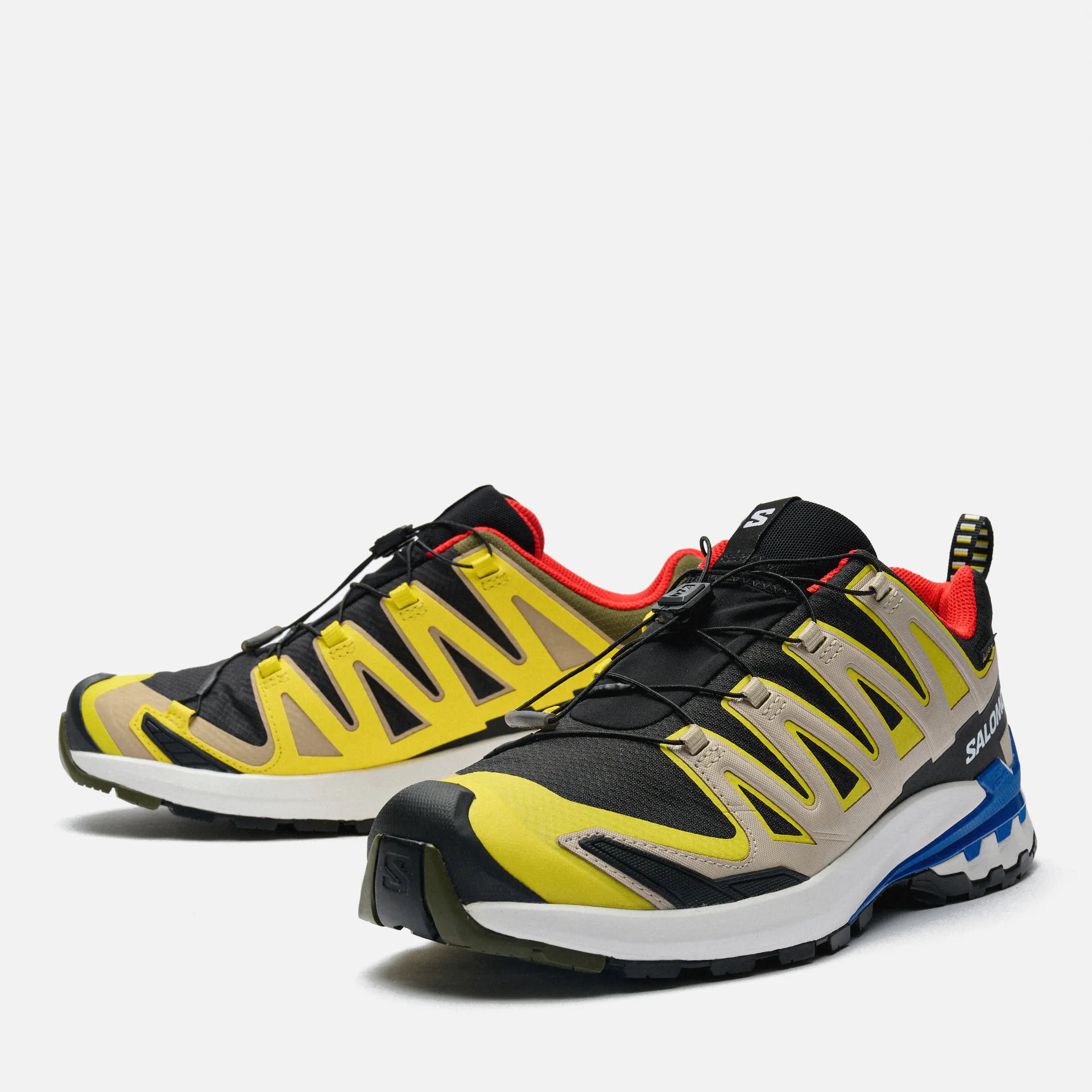 Salomon XA Pro 3D V9 GTX Sneaker Black/Buttercup/Lapis Blue