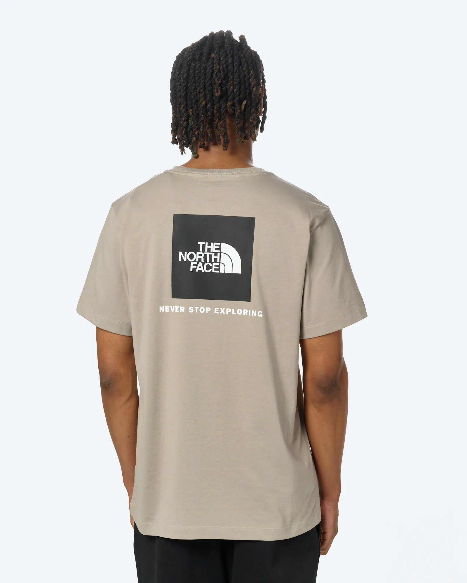 The North Face Evolution Box NSE Regular T-Shirt Stone Slab
