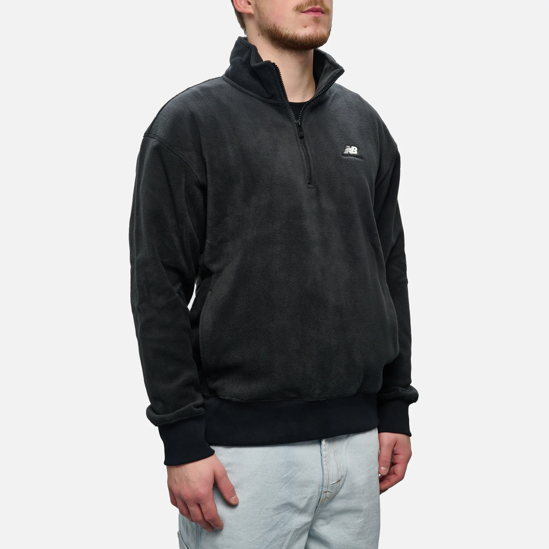New Balance Athletics Polar Fleece 1/4 Zip Black