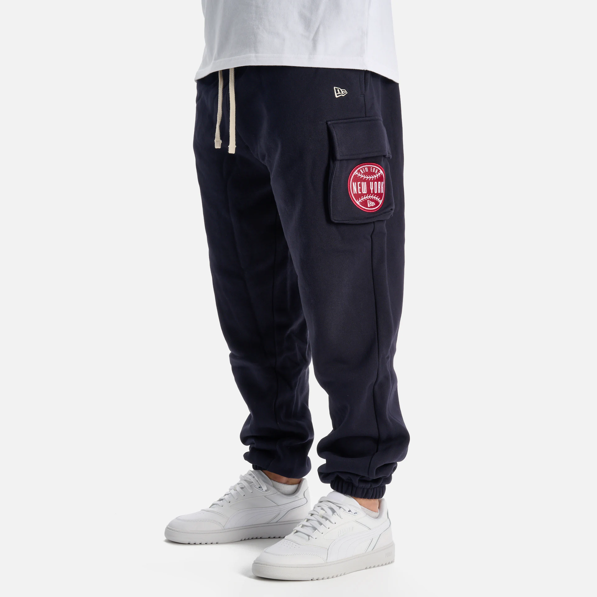 New Era Lifestyle Cargo Jogger Navy/Cardinal