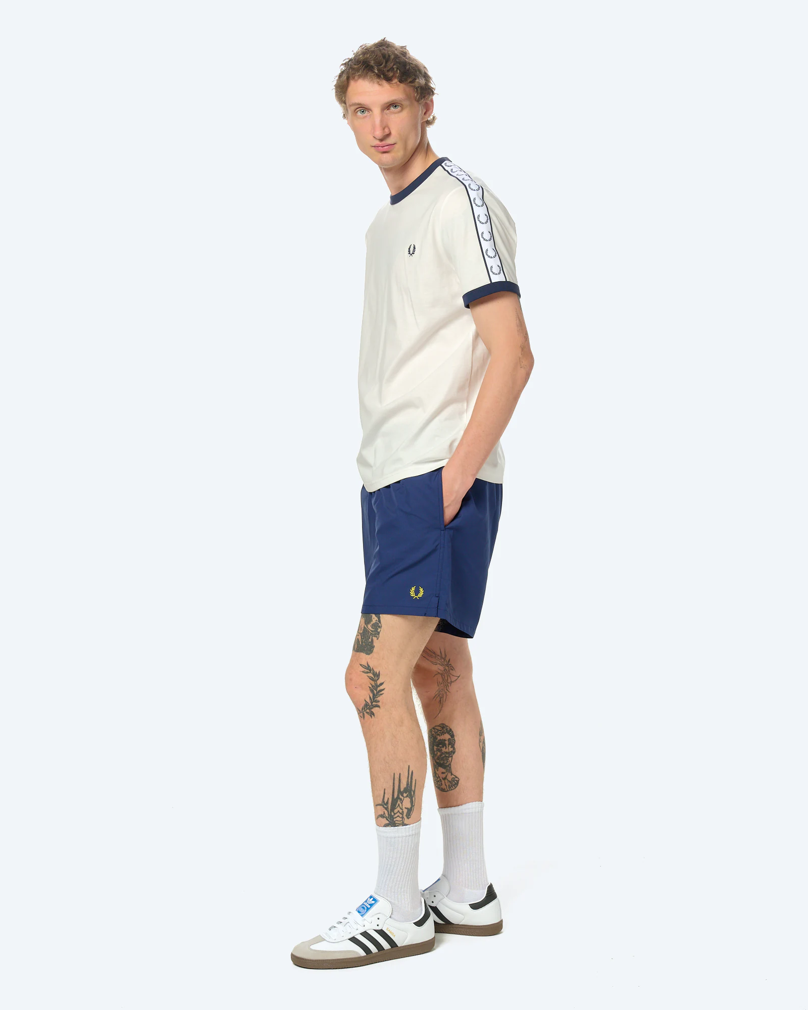 Fred Perry Swimshorts French Navy