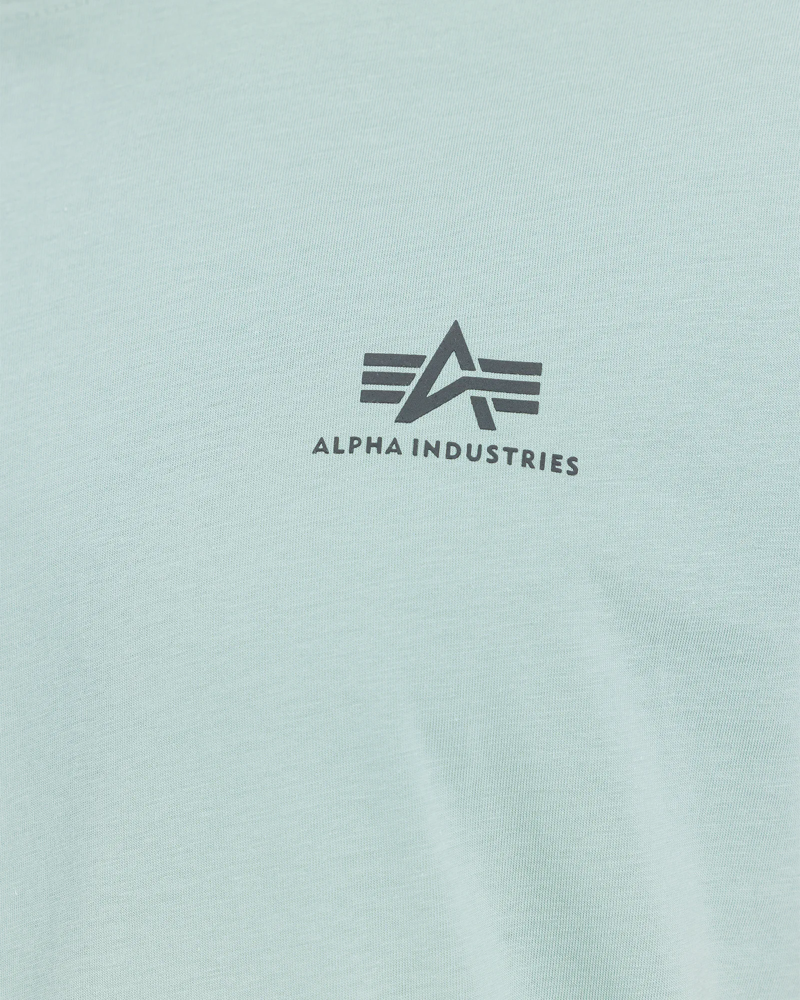 Basic T-Shirt Small Logo Dusty Green