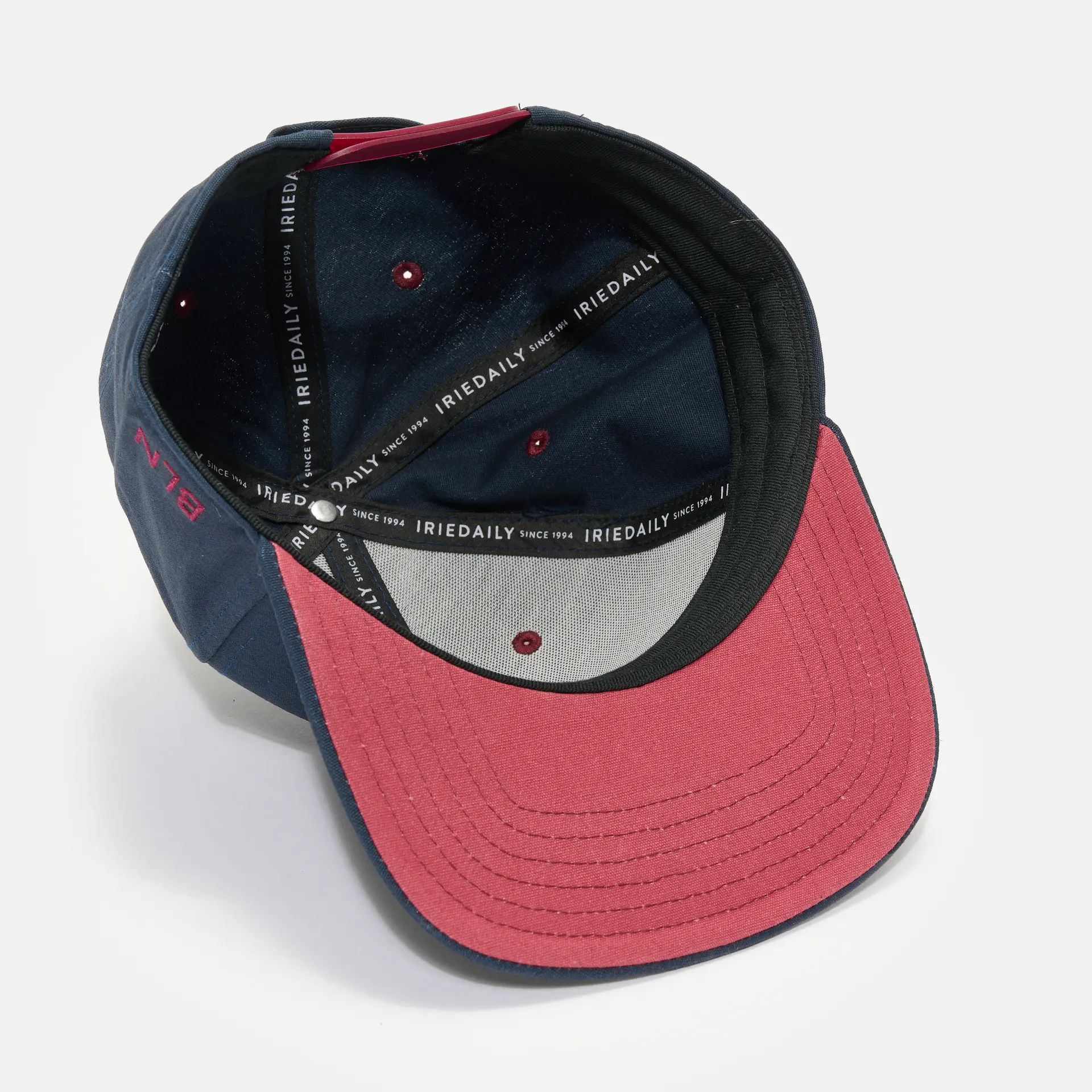 Iriedaily Daily Flag 20 6 Panel Hi-Rise Snapback Marine