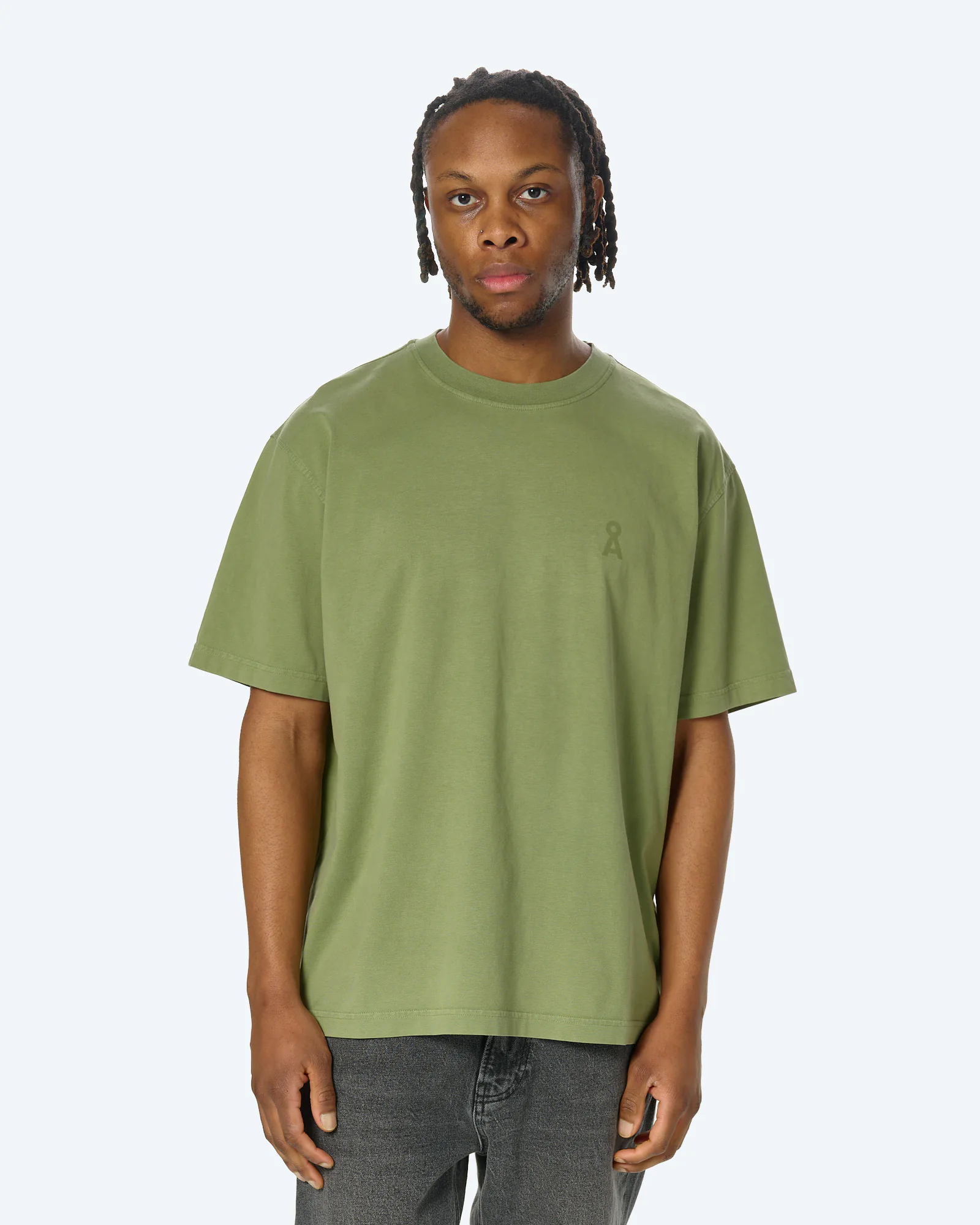 ARMEDANGELS ICONIC Å MAARKOS GD T-Shirt Fatigue Green