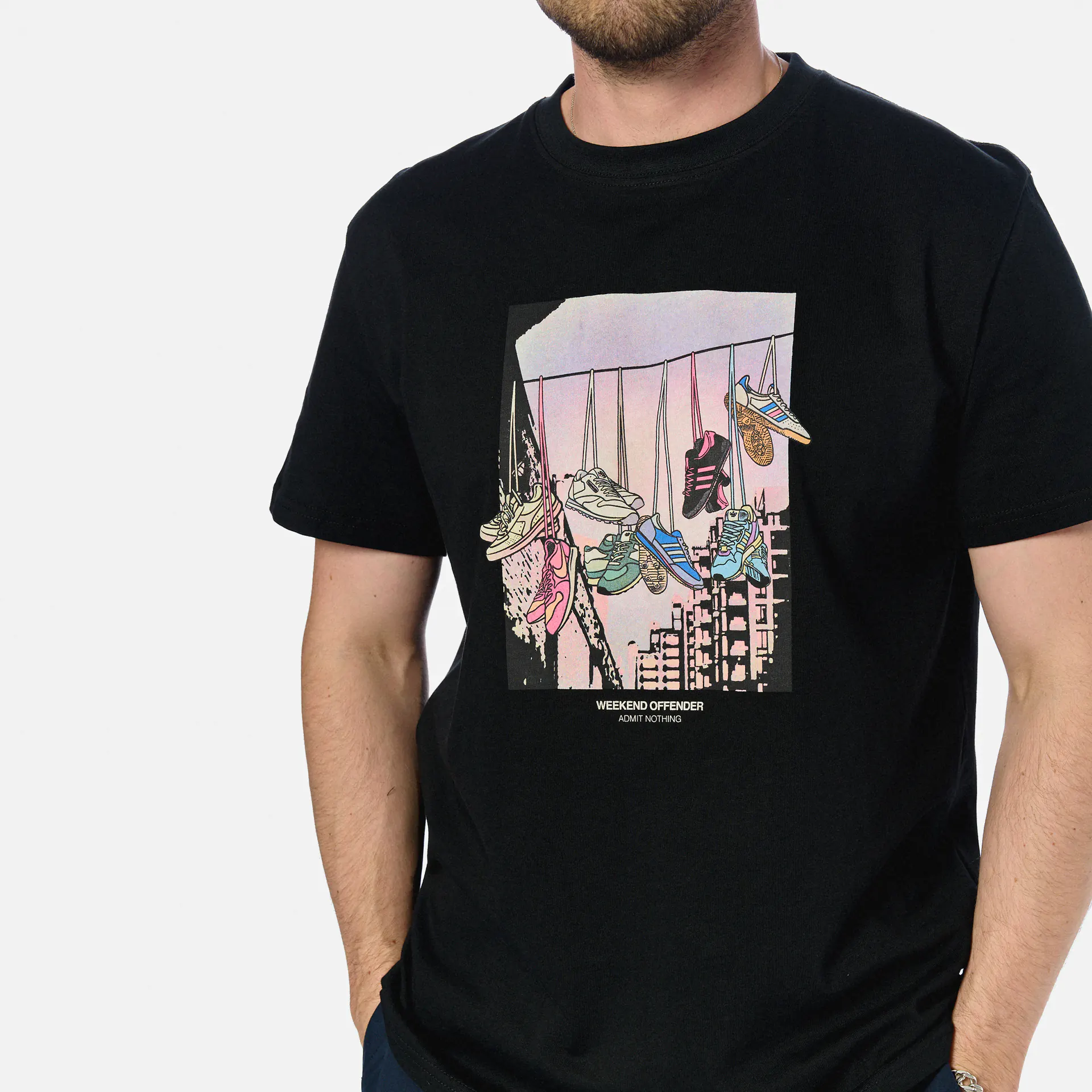 Weekend Offender Turf Wars T-Shirt Black