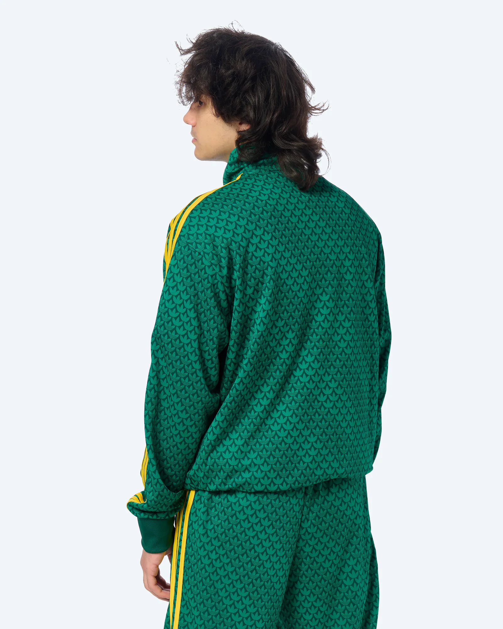 adidas Originals Firebird Monogram Track Jacket Green