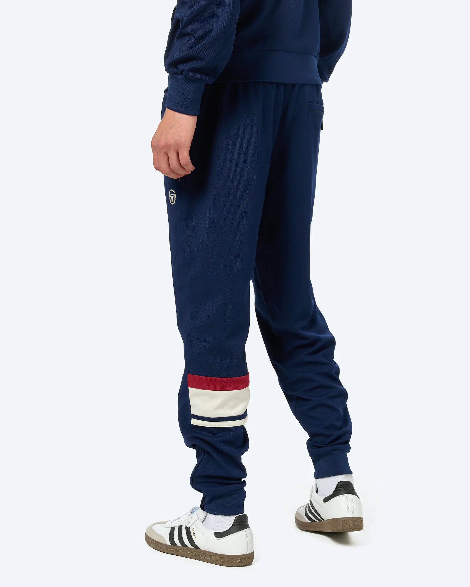 Camarindo Pants Navy/Tibetan Red